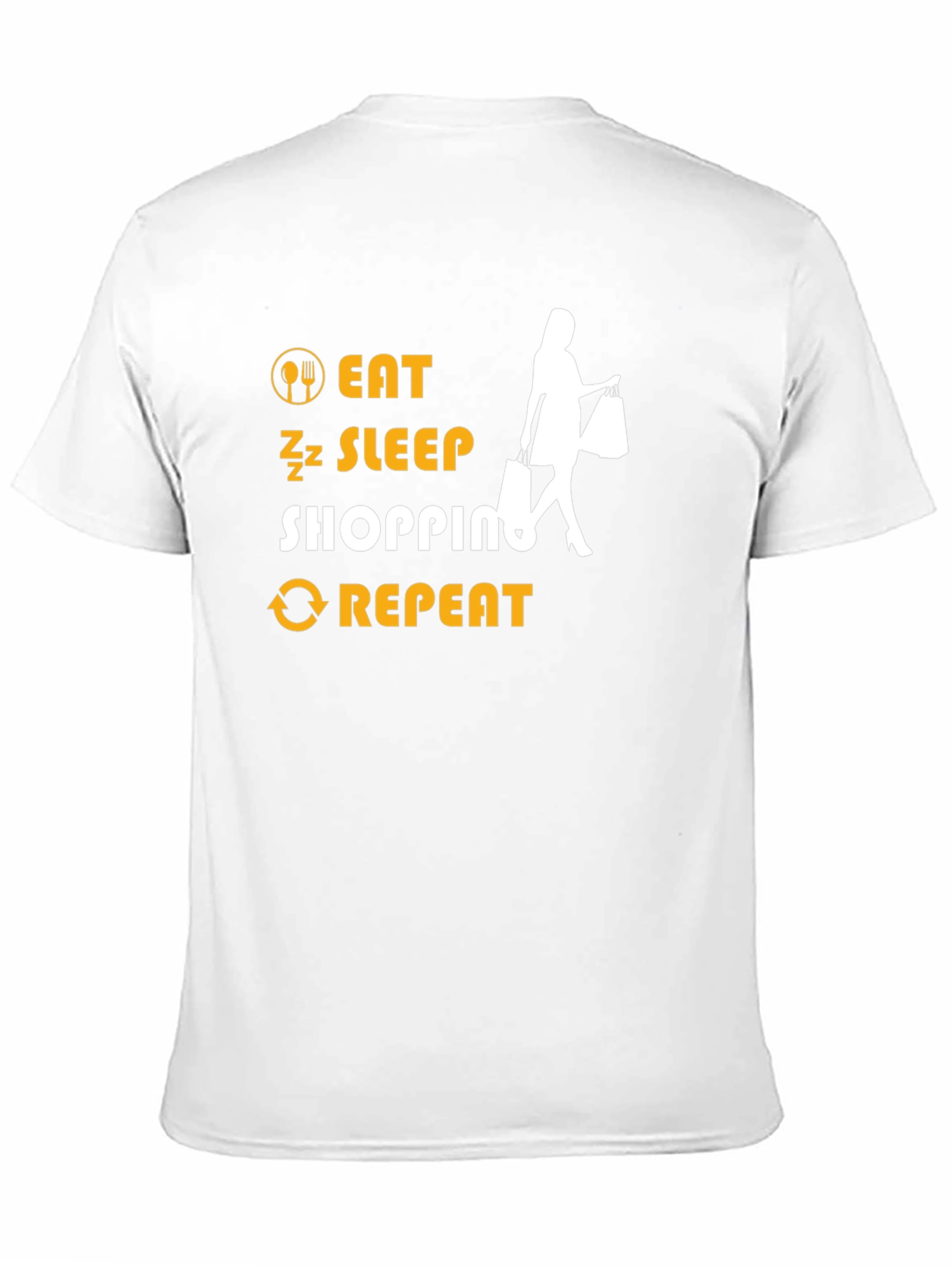 Eat Sleep Shopping Repeat T-Shirt