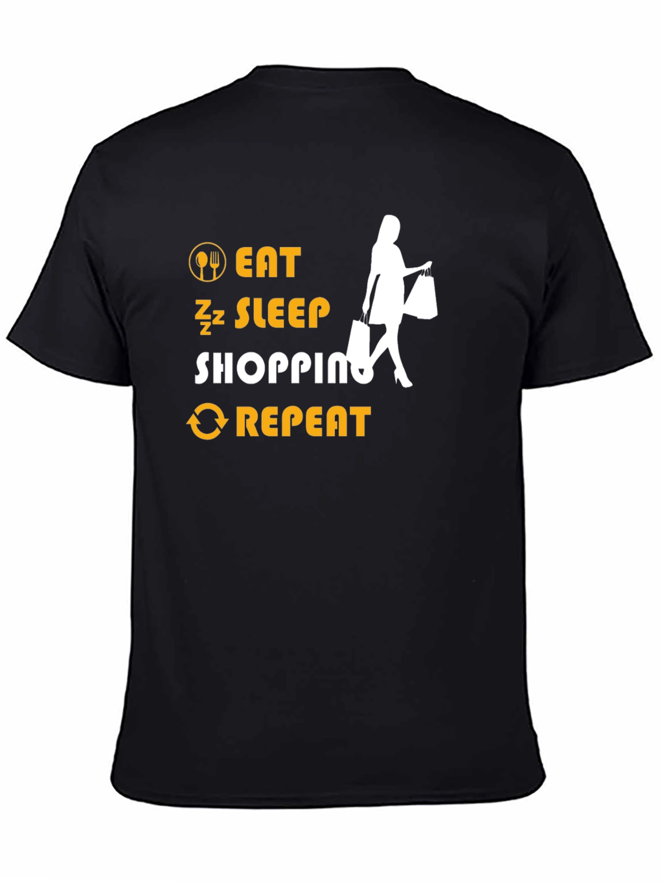 Eat Sleep Shopping Repeat T-Shirt