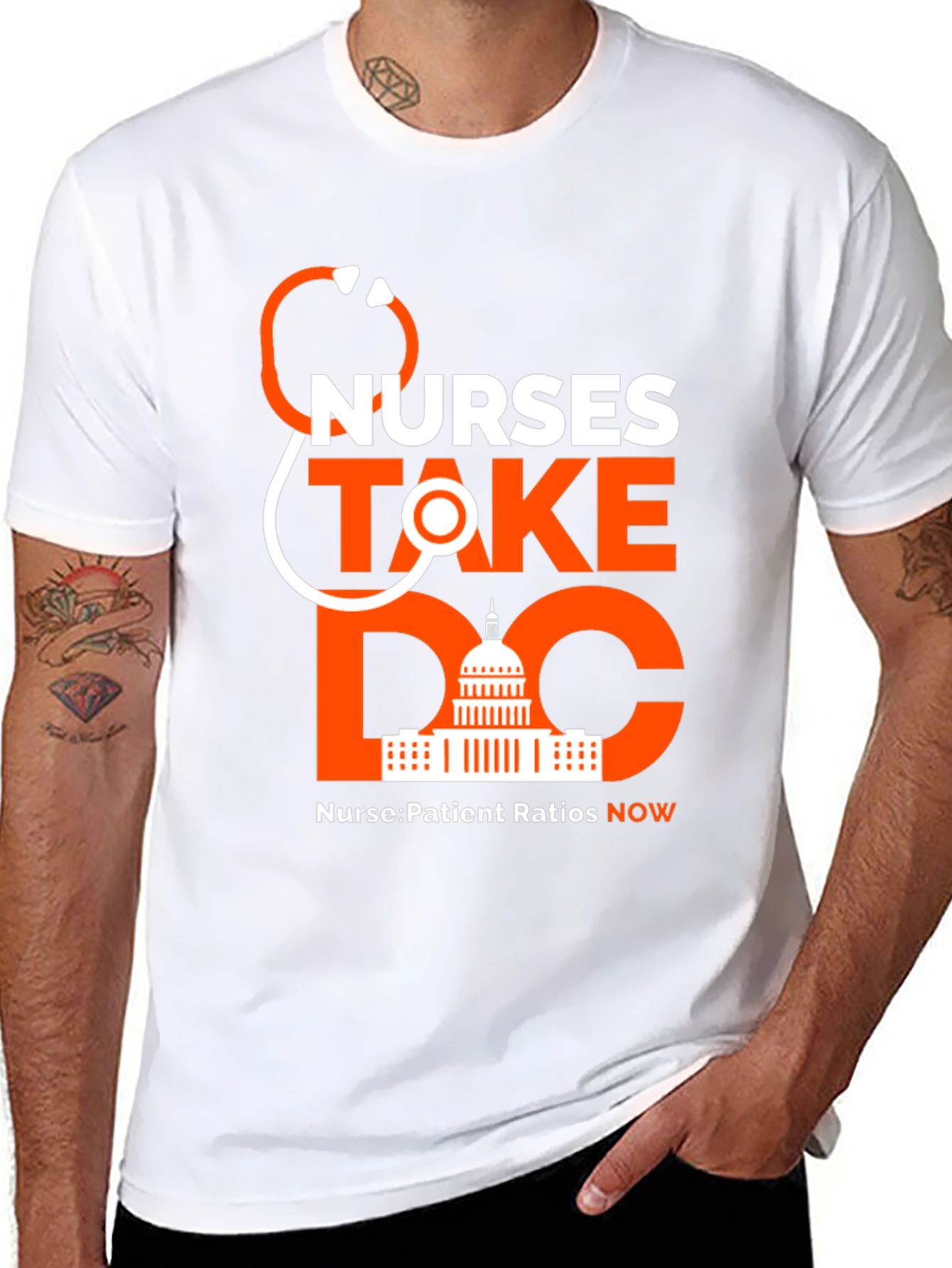 Nurses Take DC T-Shirt
