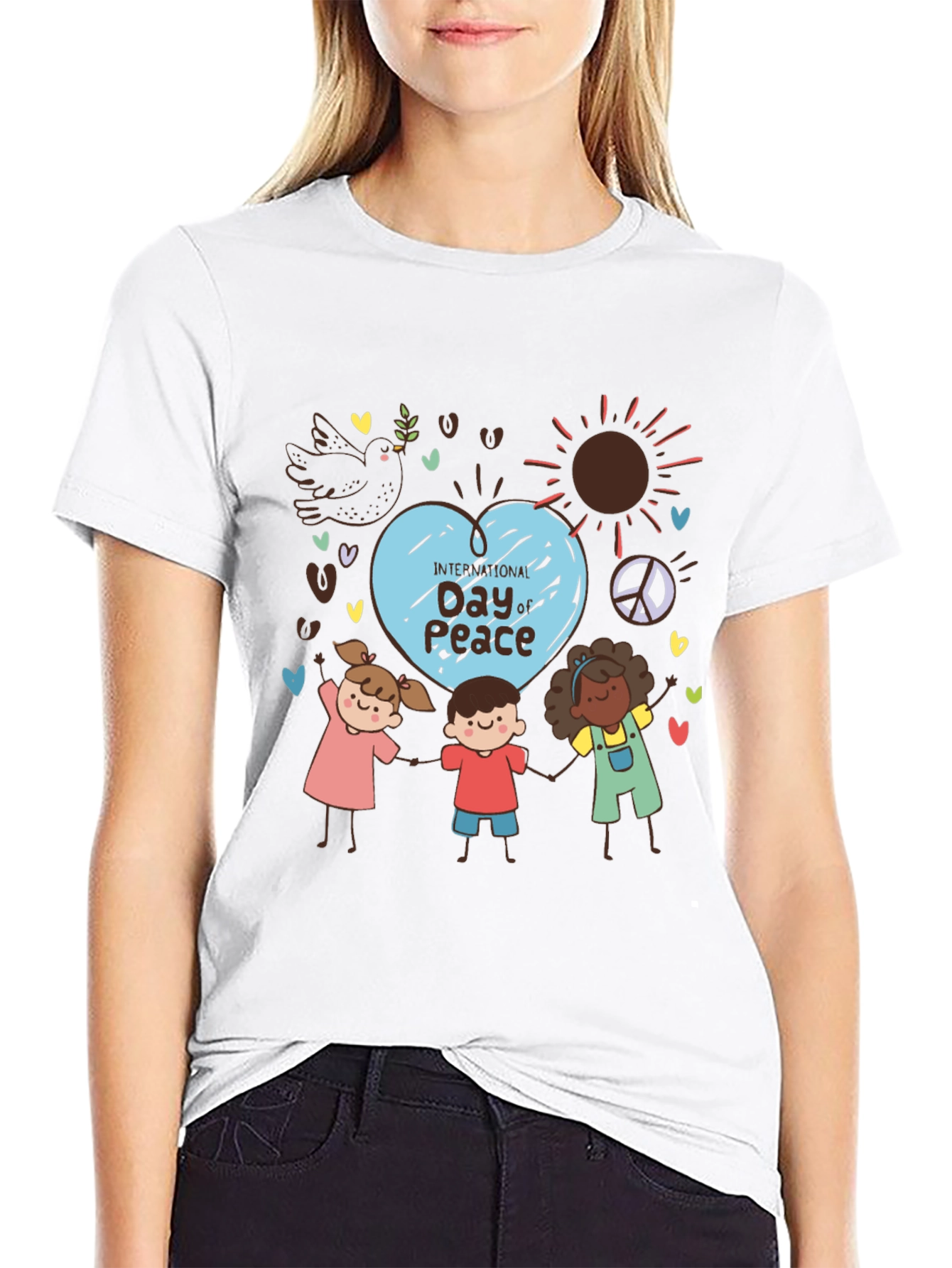 International Day of Peace Graphic T-Shirt