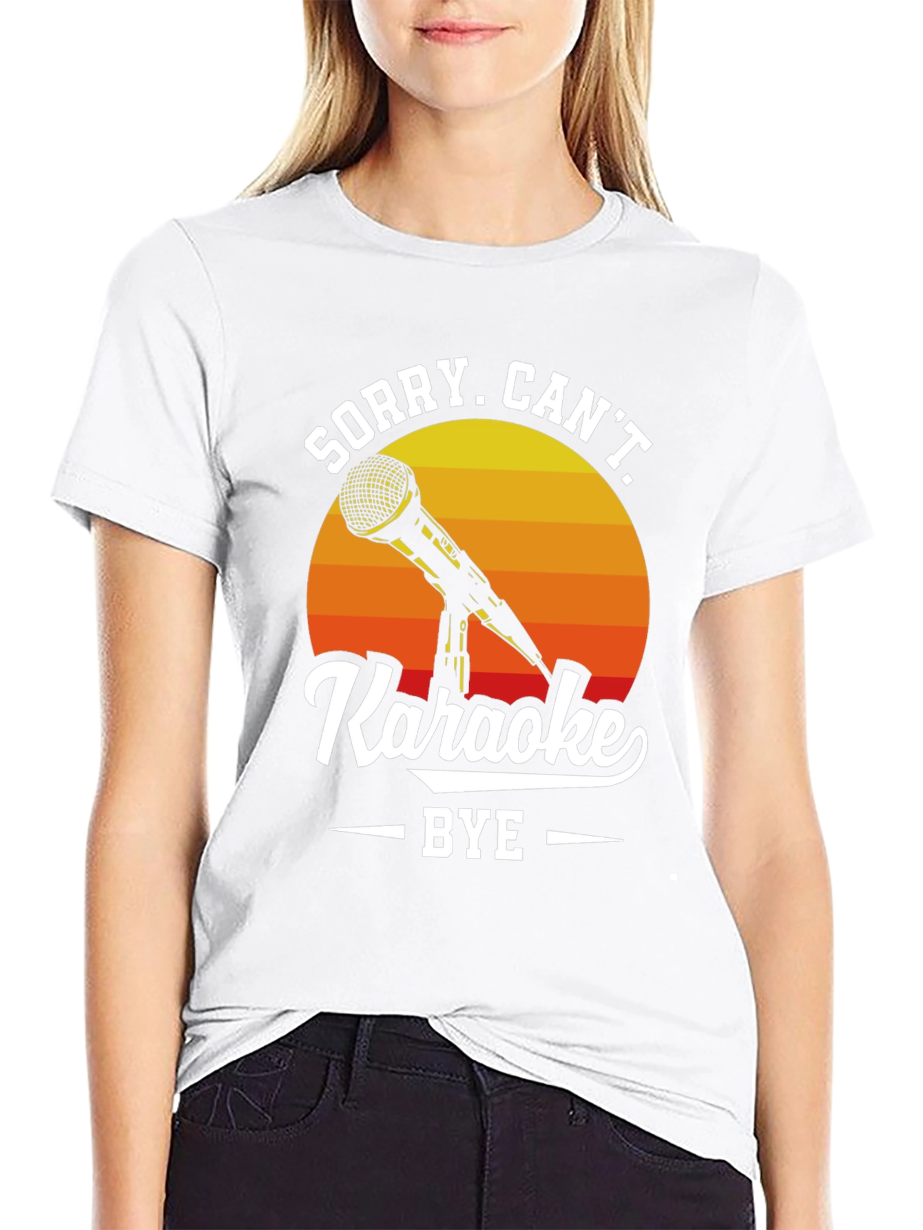 Sorry Cant Karaoke T-Shirt