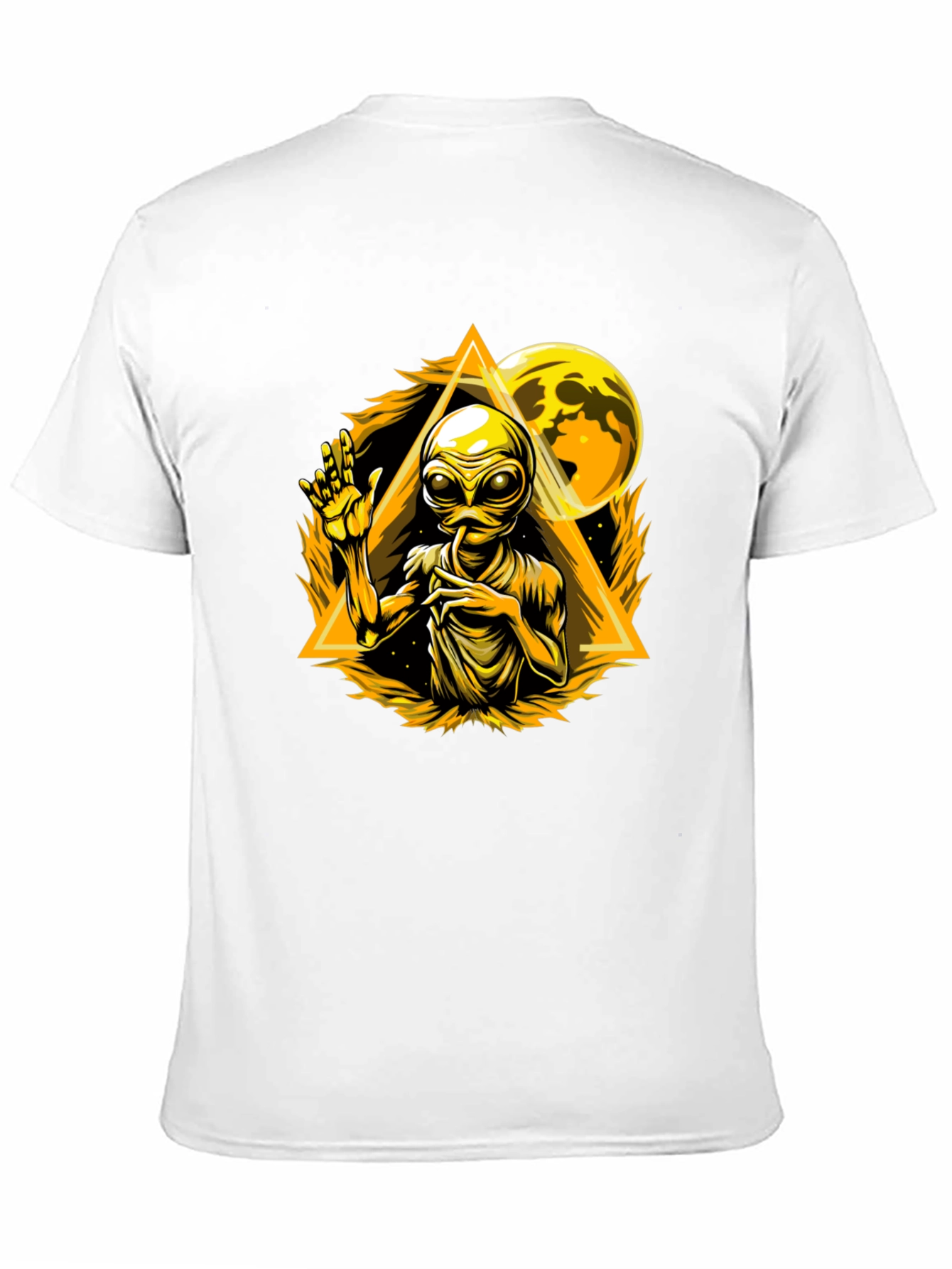 Alien Graphic T-Shirt - Sci-Fi Design