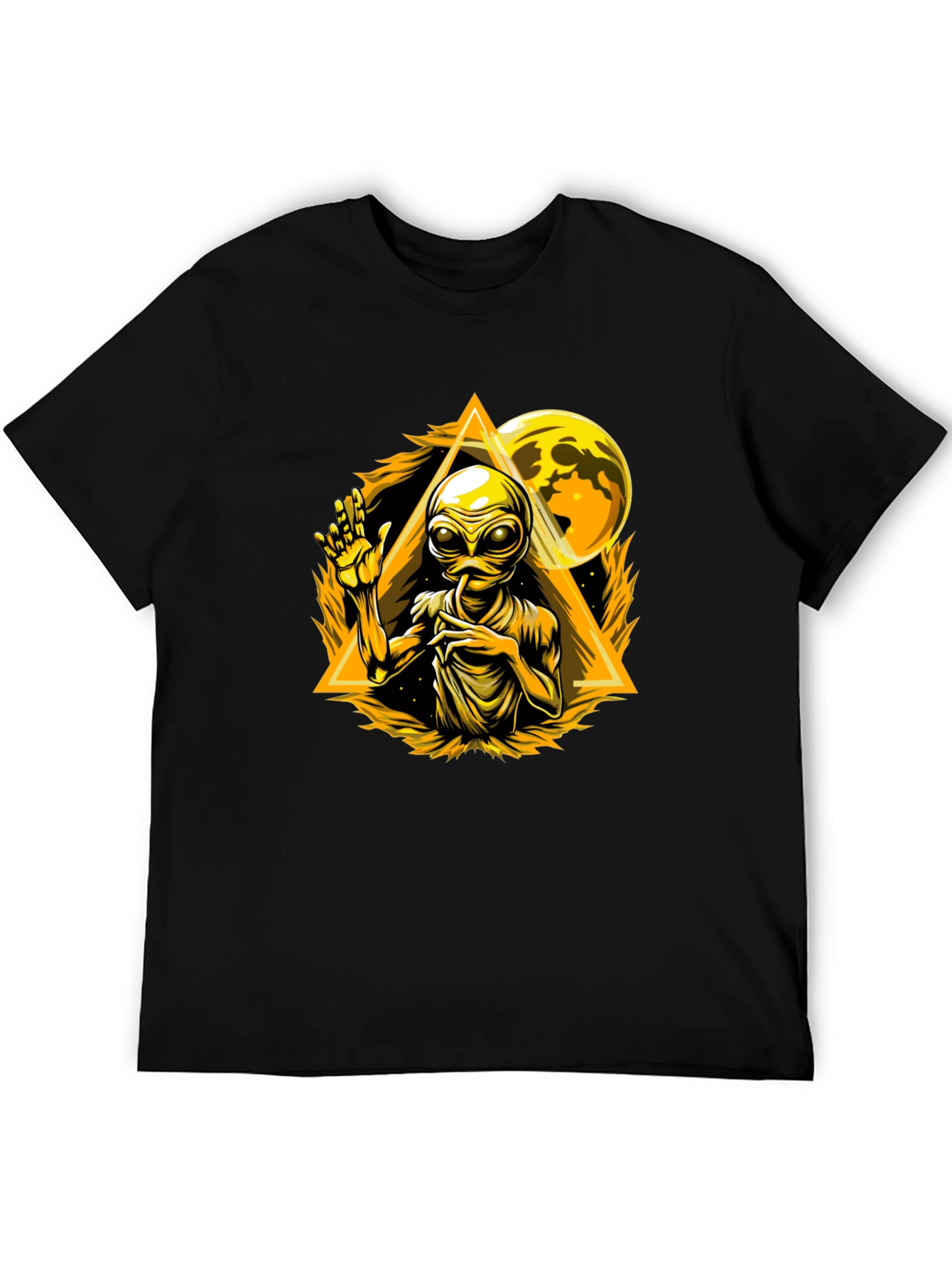 Alien Graphic T-Shirt - Sci-Fi Design