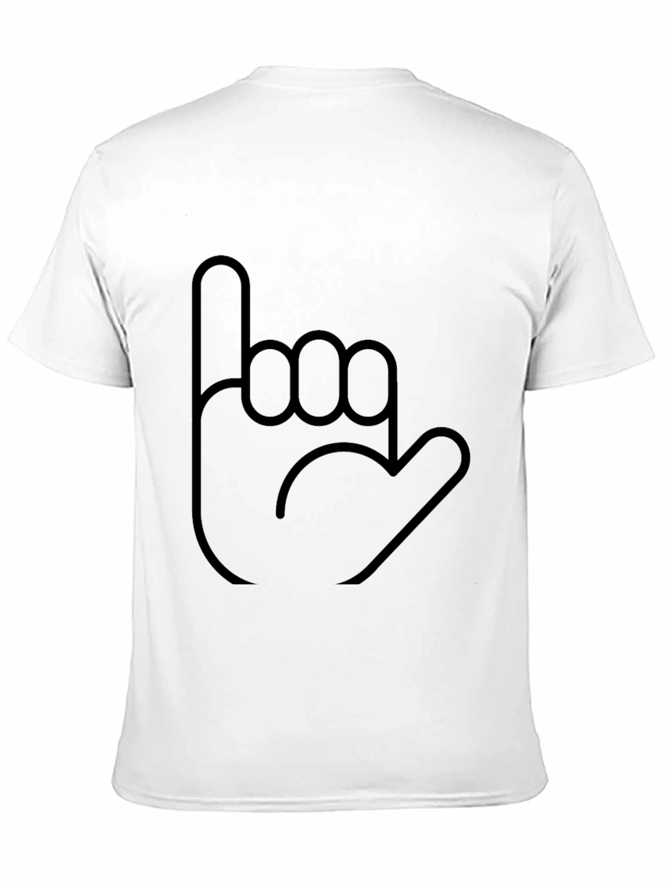Hang Loose Graphic Tee - Casual Black T-Shirt