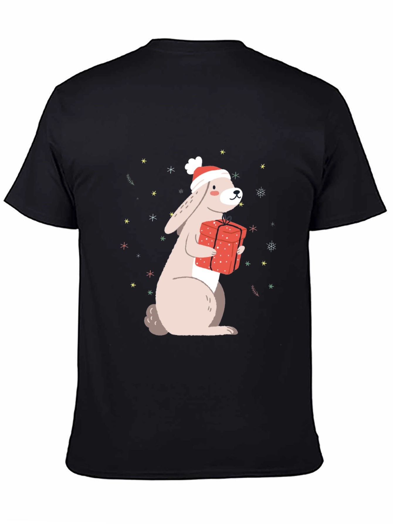 Festive Rabbit T-Shirt: Holiday Gift Edition