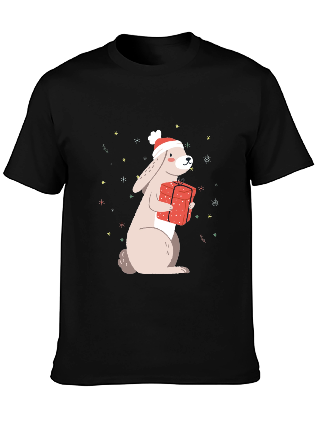 Festive Rabbit T-Shirt: Holiday Gift Edition