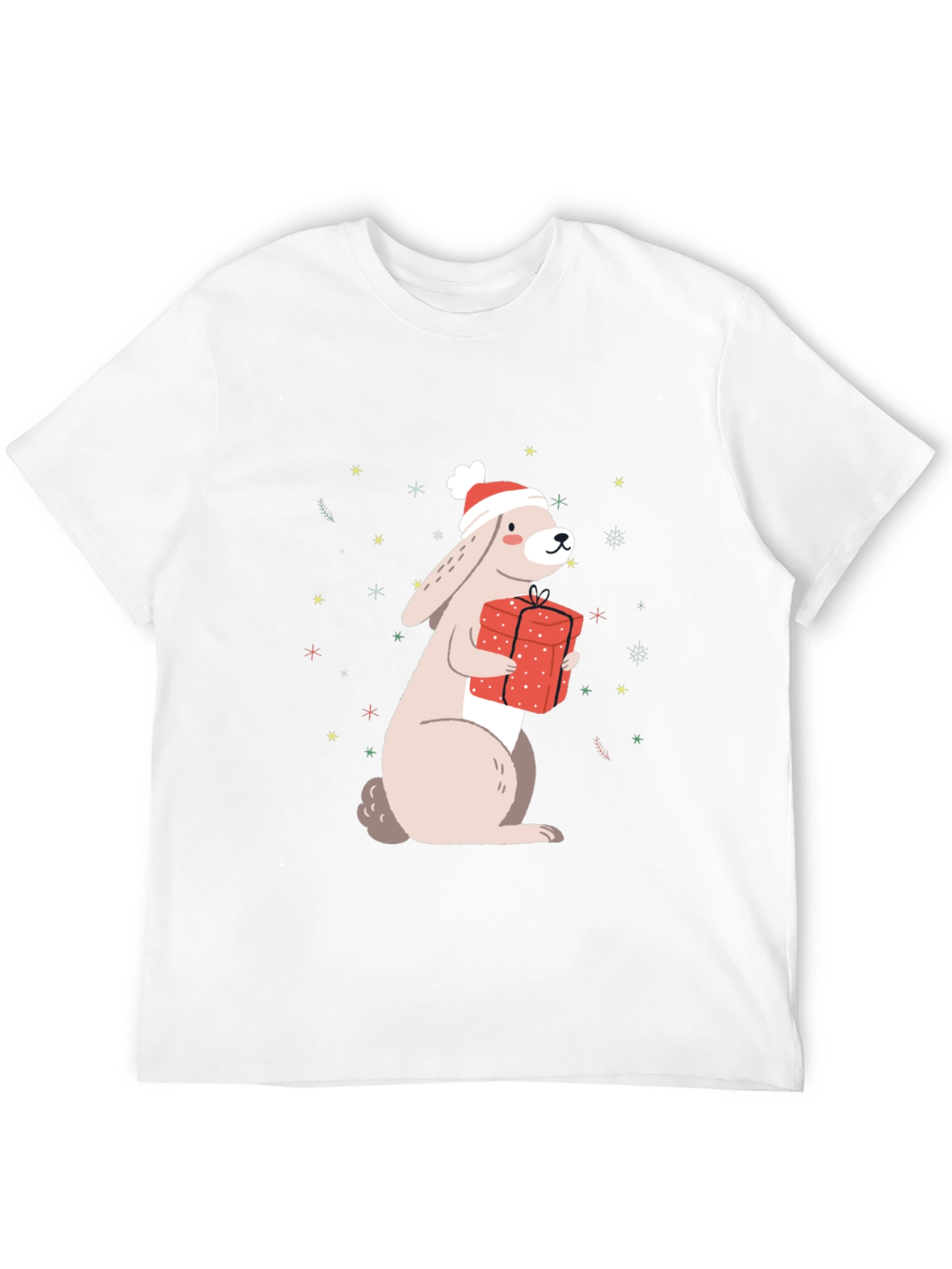 Festive Rabbit T-Shirt: Holiday Gift Edition