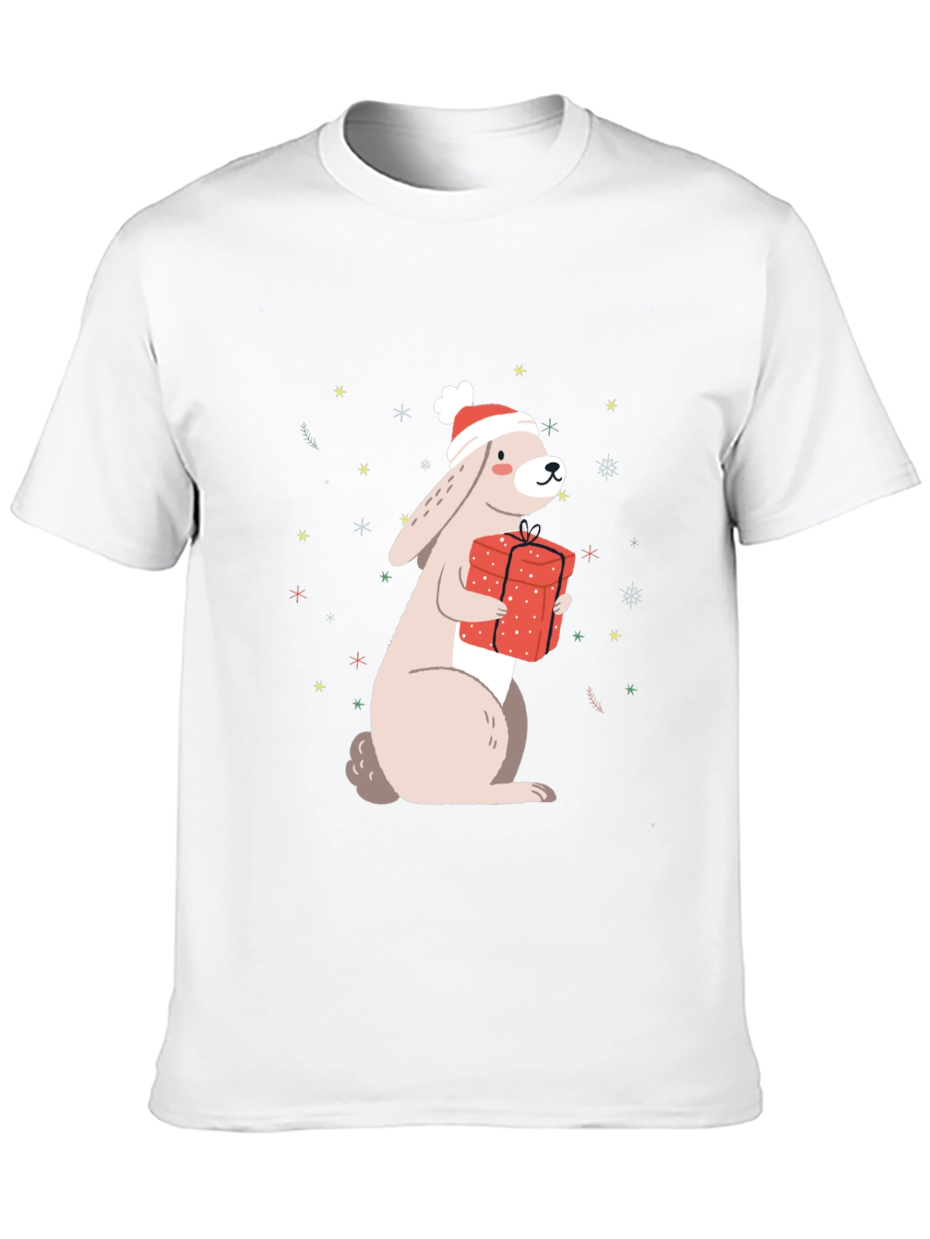 Festive Rabbit T-Shirt: Holiday Gift Edition