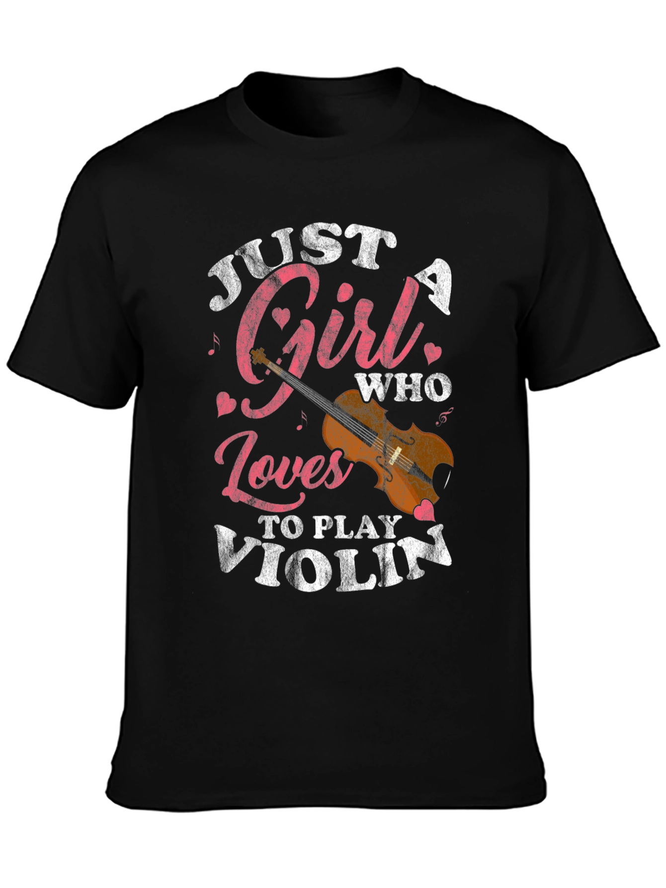 Just A Girl Who Loves To Play Violin T-Shirt