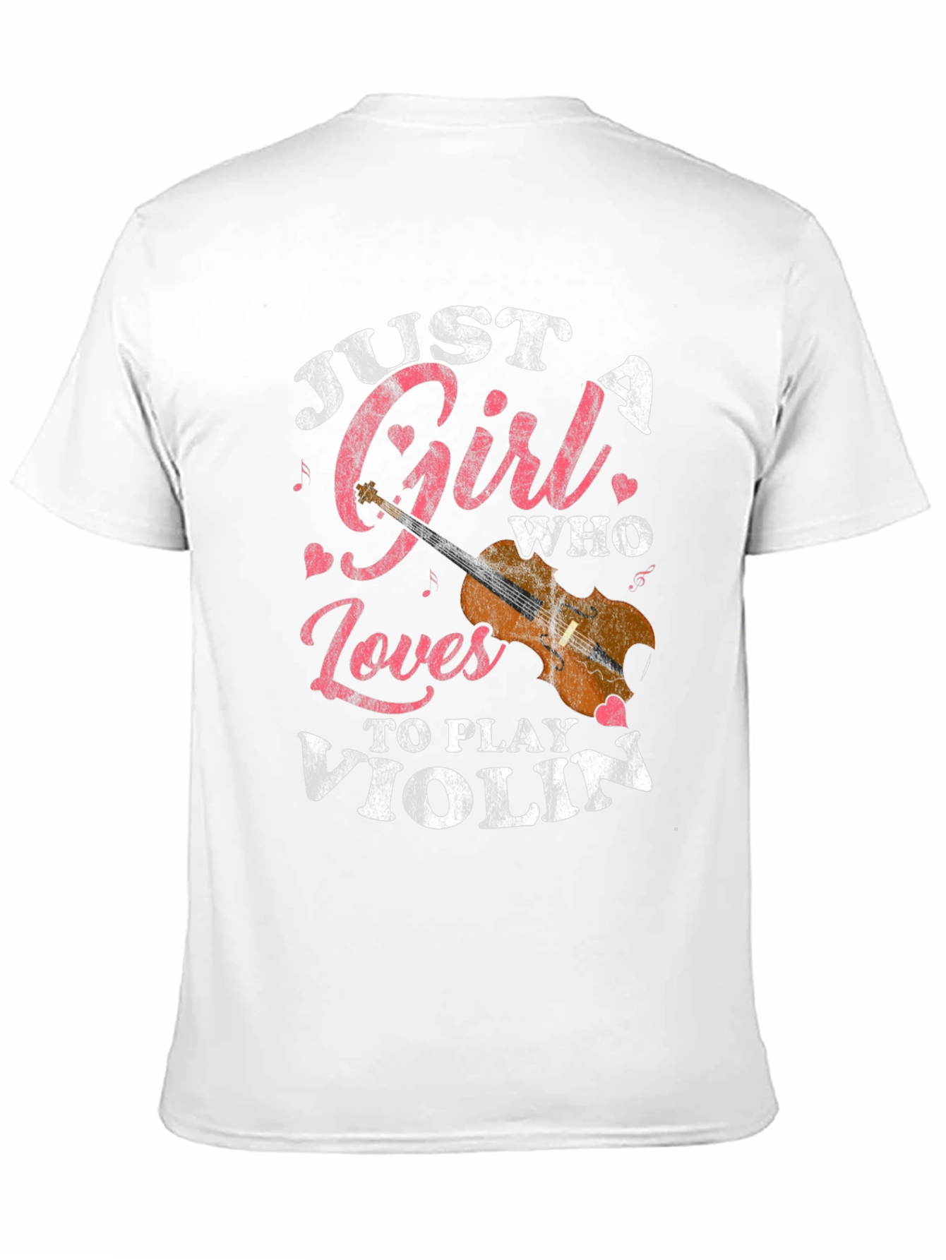 Just A Girl Who Loves To Play Violin T-Shirt