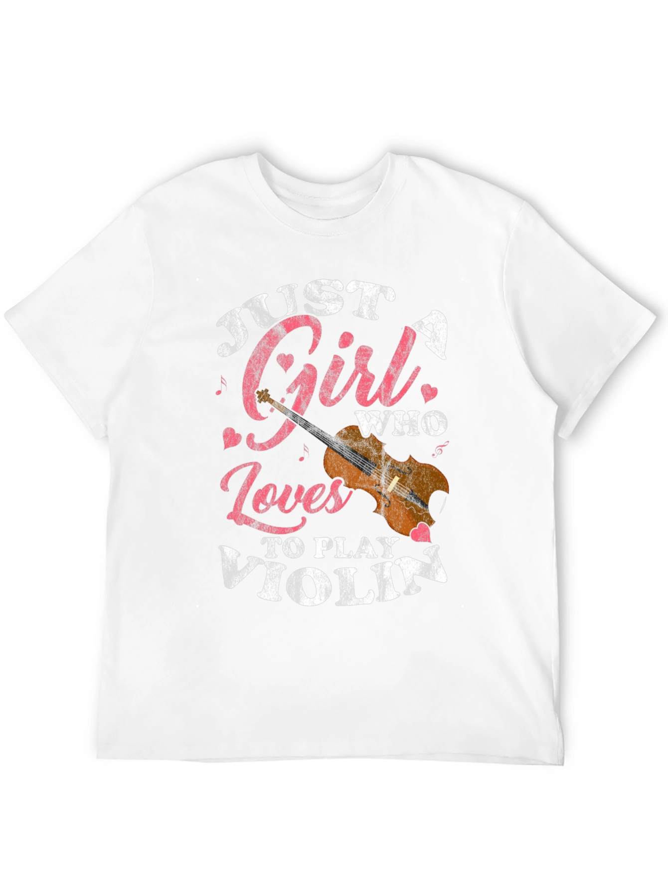 Just A Girl Who Loves To Play Violin T-Shirt