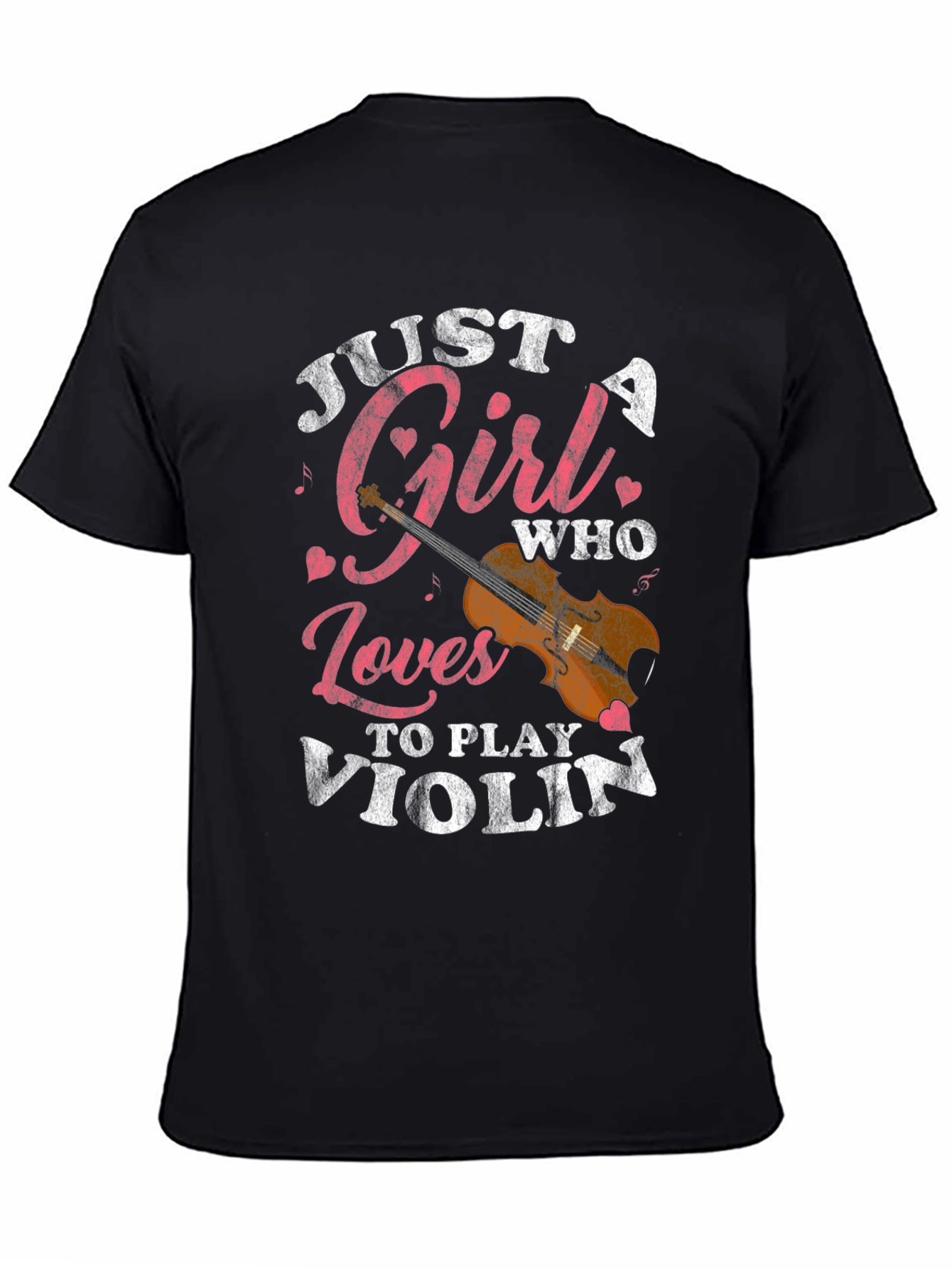Just A Girl Who Loves To Play Violin T-Shirt