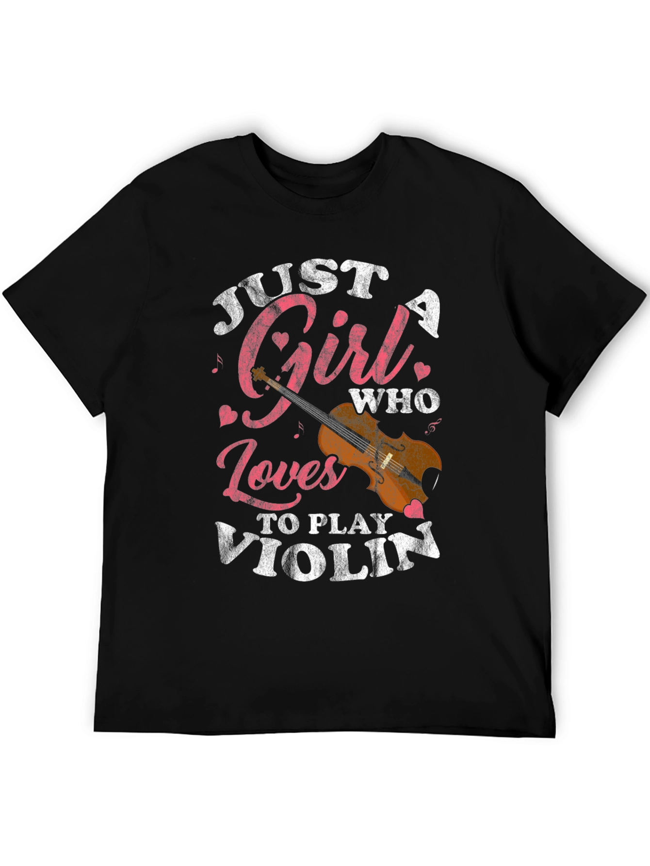 Just A Girl Who Loves To Play Violin T-Shirt
