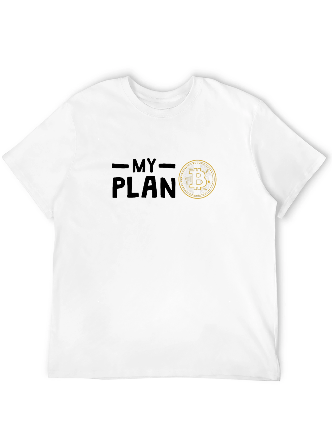 Bitcoin Plan Graphic T-Shirt