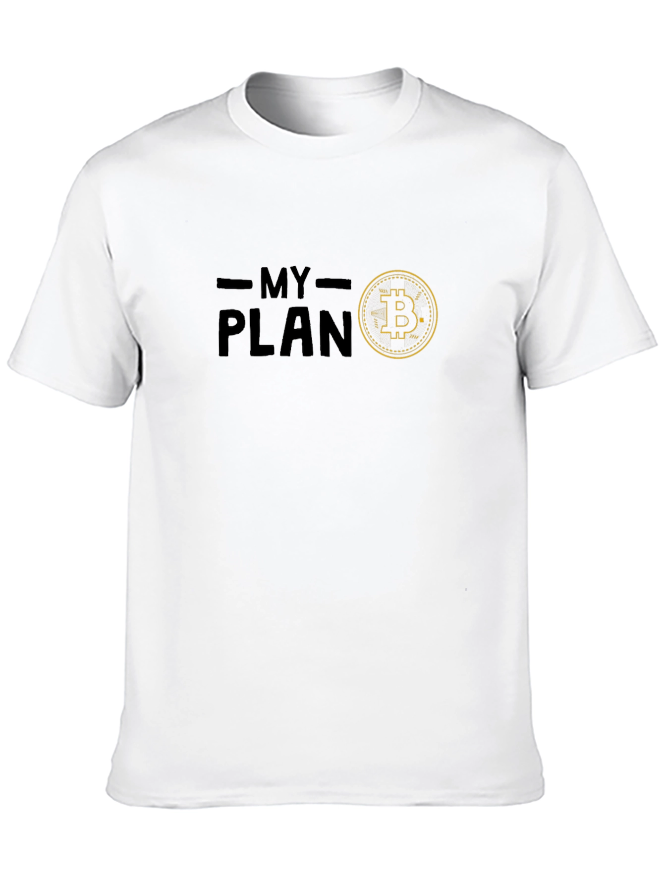 Bitcoin Plan Graphic T-Shirt