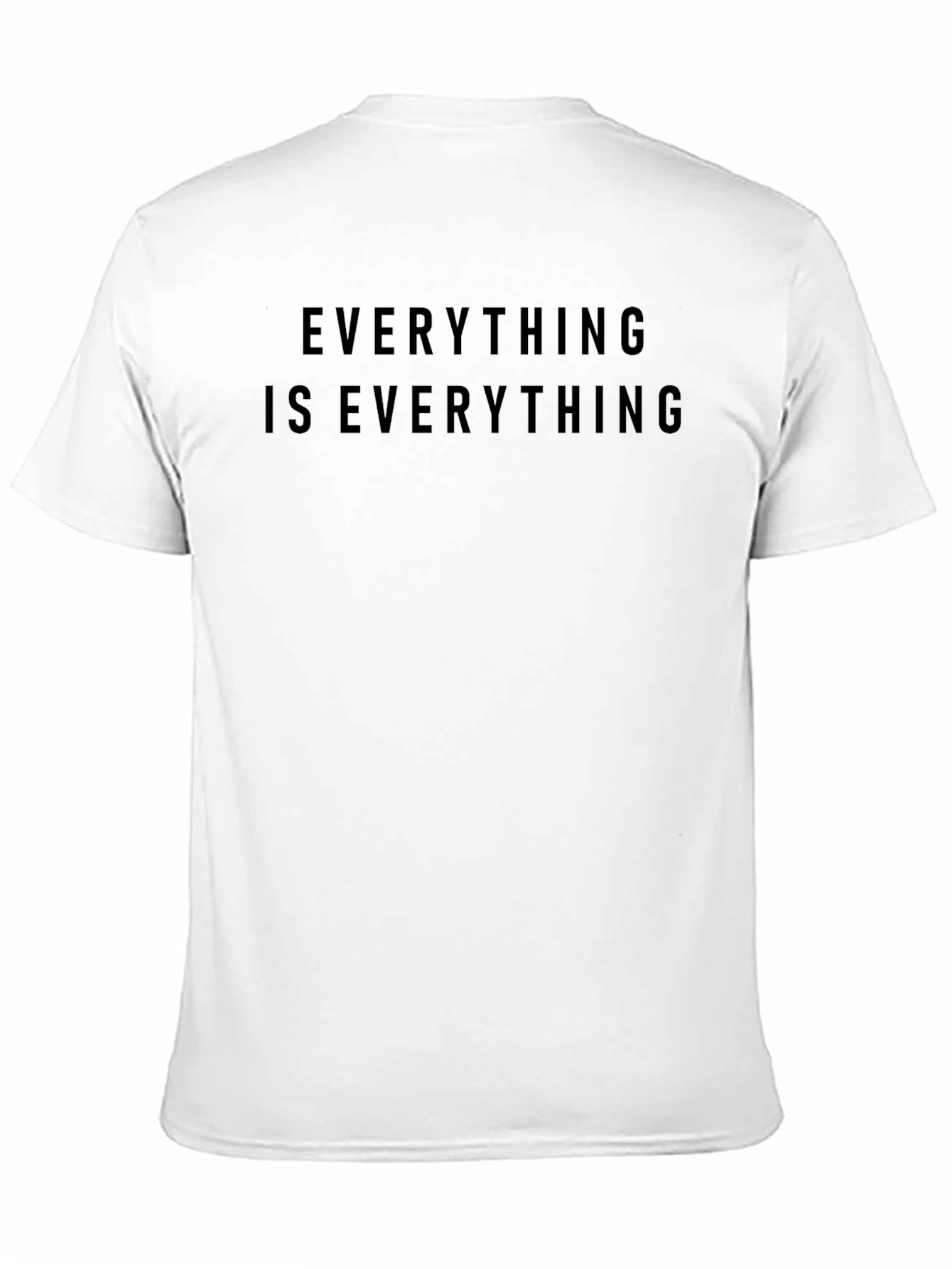 Everything is Everything Black Graphic Tee