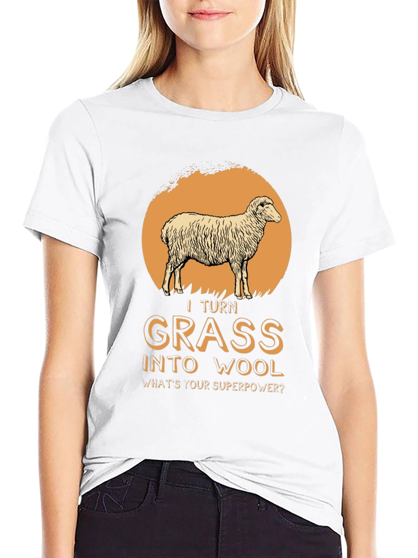 I Turn Grass Into Wool T-Shirt