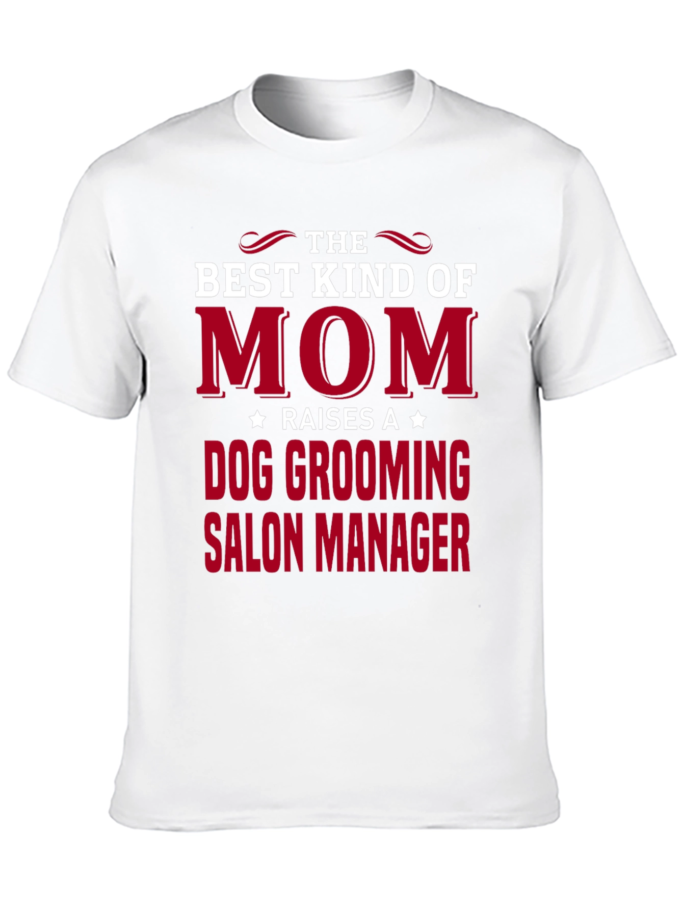 Dog Grooming Salon Manager Mom T-Shirt
