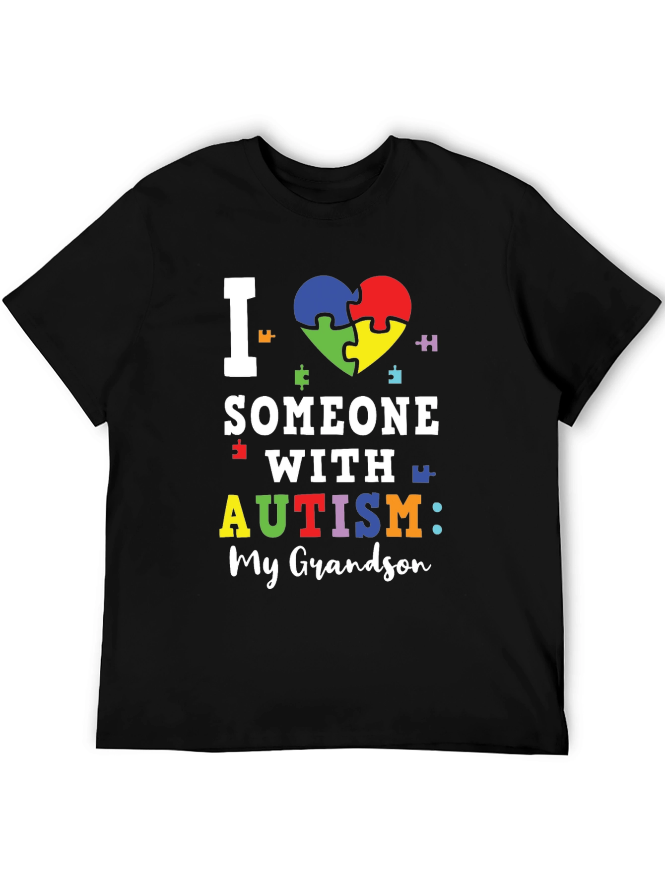 I Love Someone With Autism T-Shirt