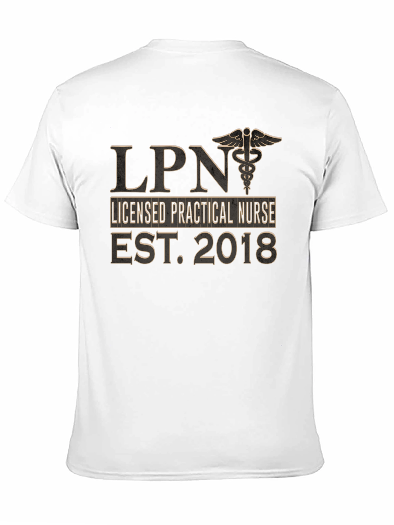 LPN Licensed Practical Nurse Est. 2018 T-Shirt