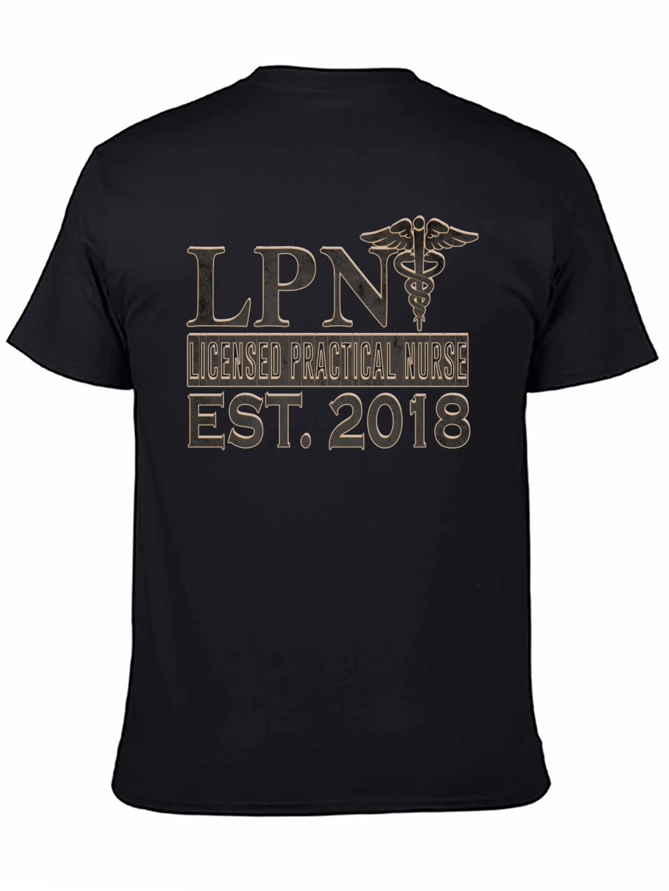 LPN Licensed Practical Nurse Est. 2018 T-Shirt