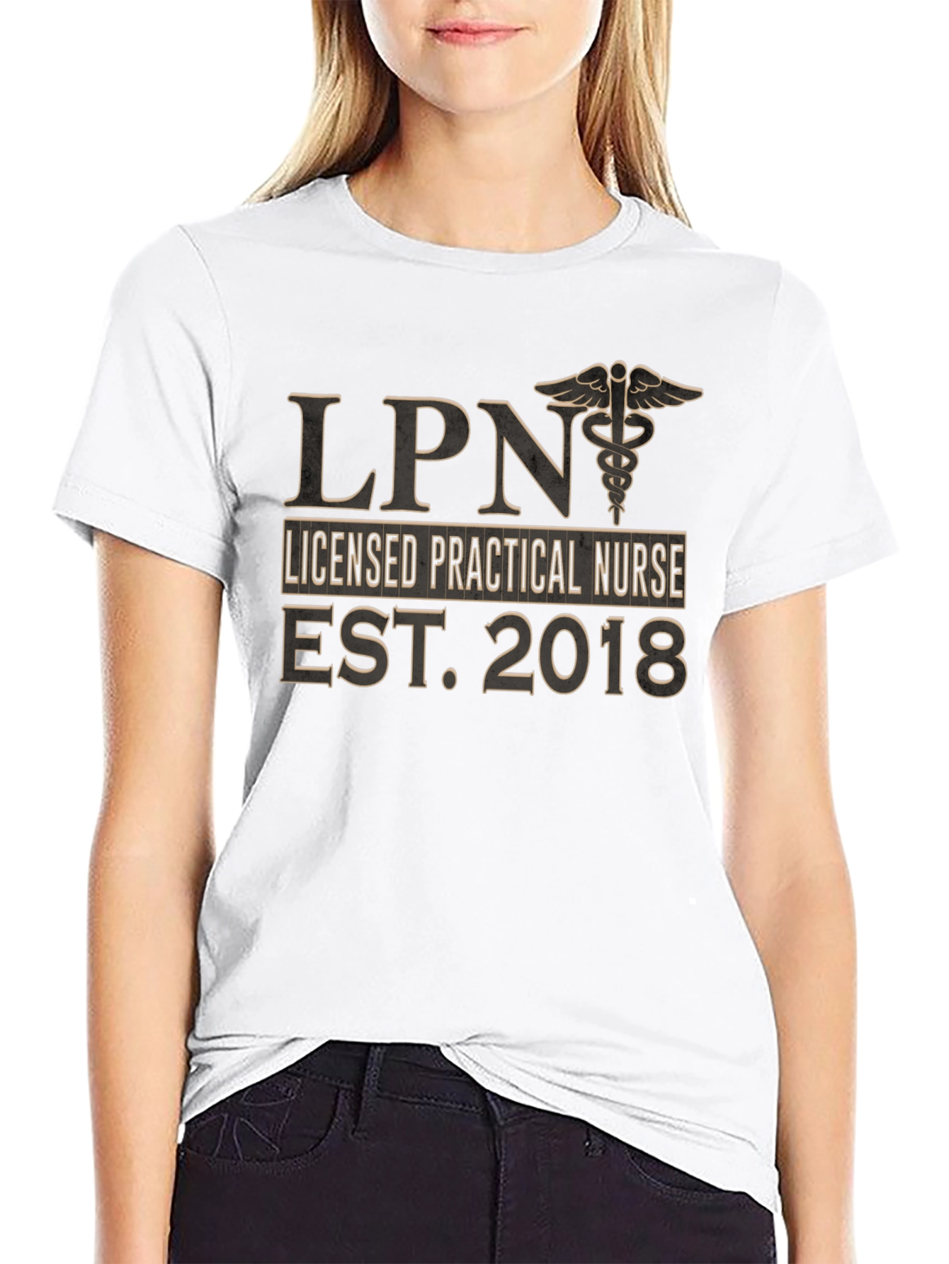 LPN Licensed Practical Nurse Est. 2018 T-Shirt