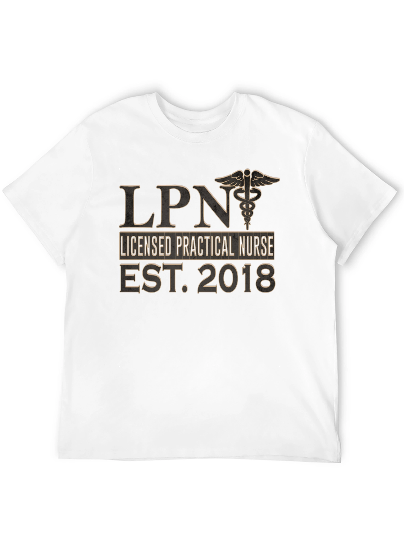 LPN Licensed Practical Nurse Est. 2018 T-Shirt