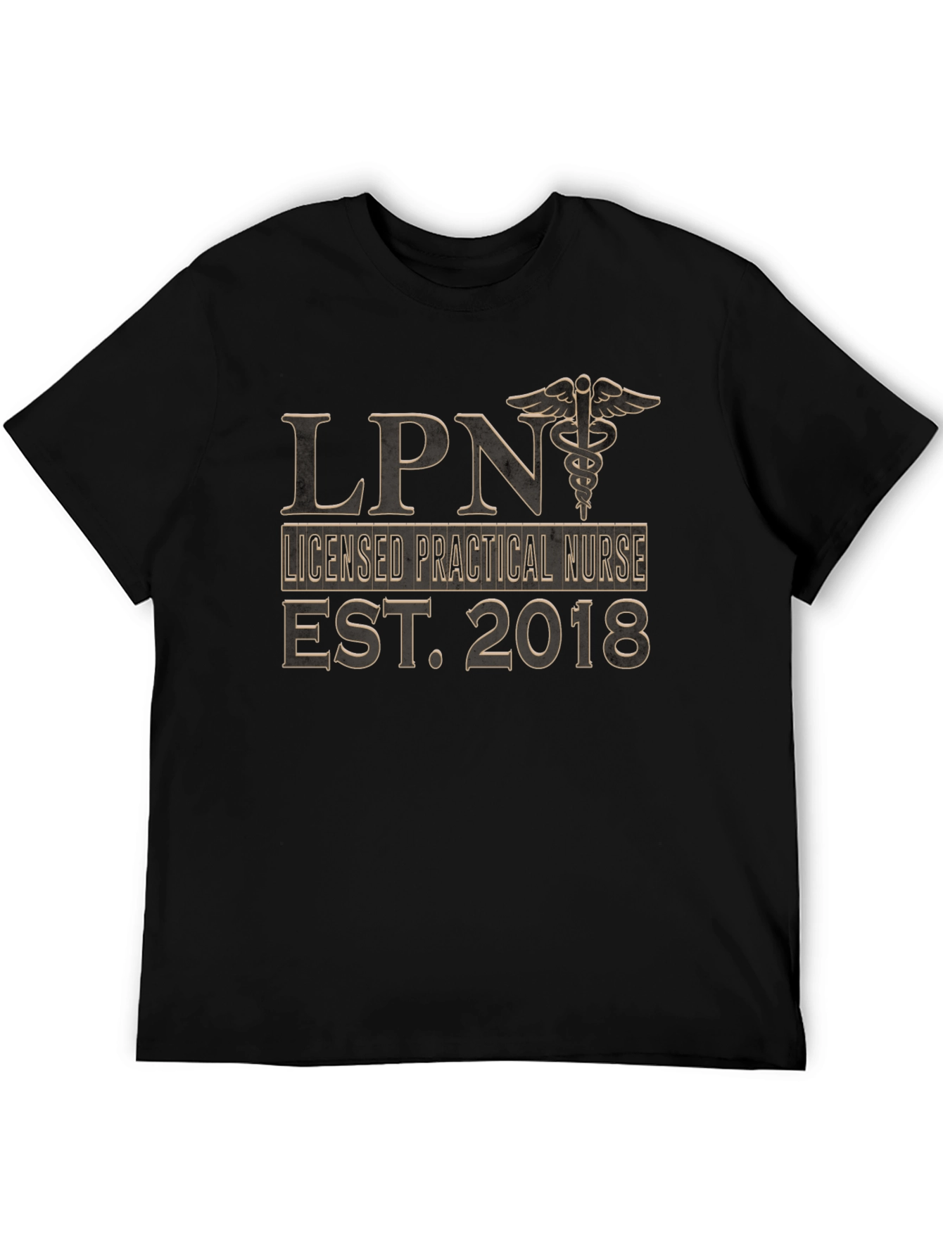 LPN Licensed Practical Nurse Est. 2018 T-Shirt