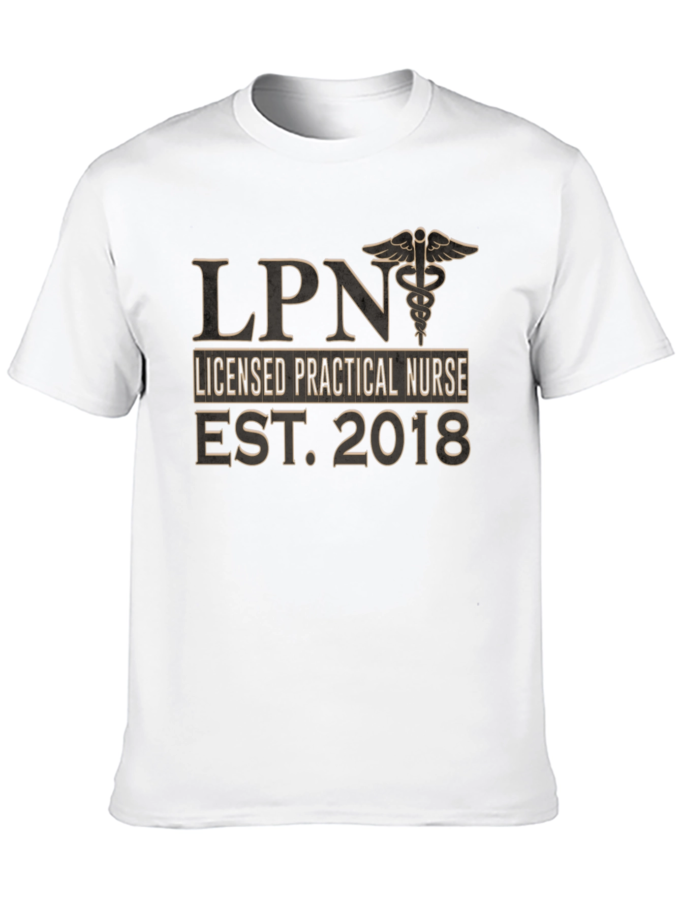 LPN Licensed Practical Nurse Est. 2018 T-Shirt
