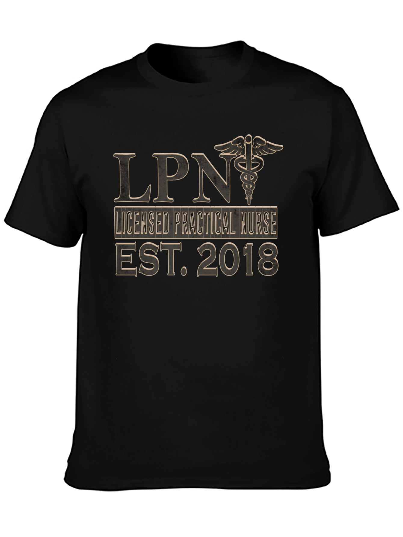 LPN Licensed Practical Nurse Est. 2018 T-Shirt