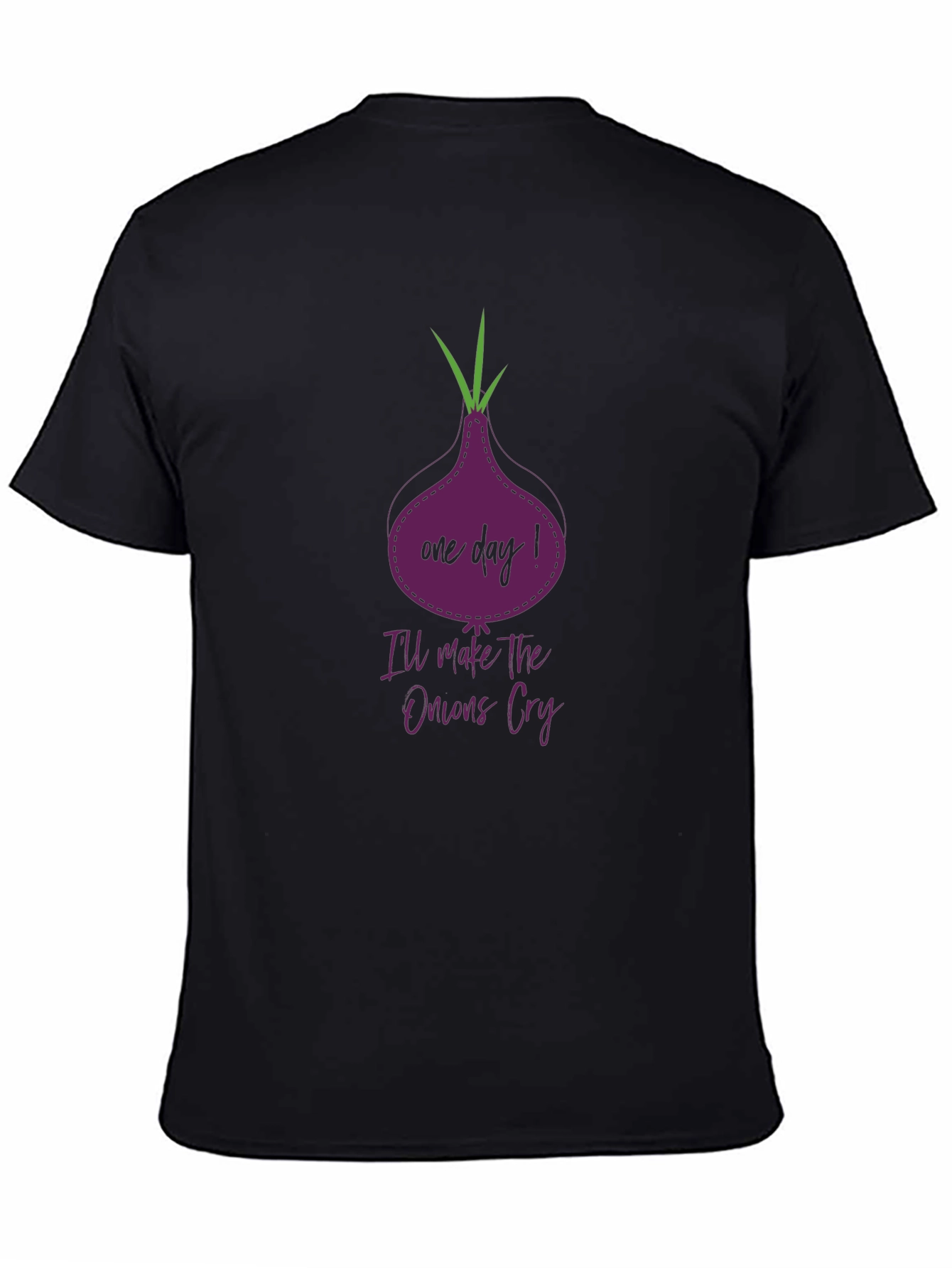 One Day Onion Graphic T-Shirt - Foodie Fun