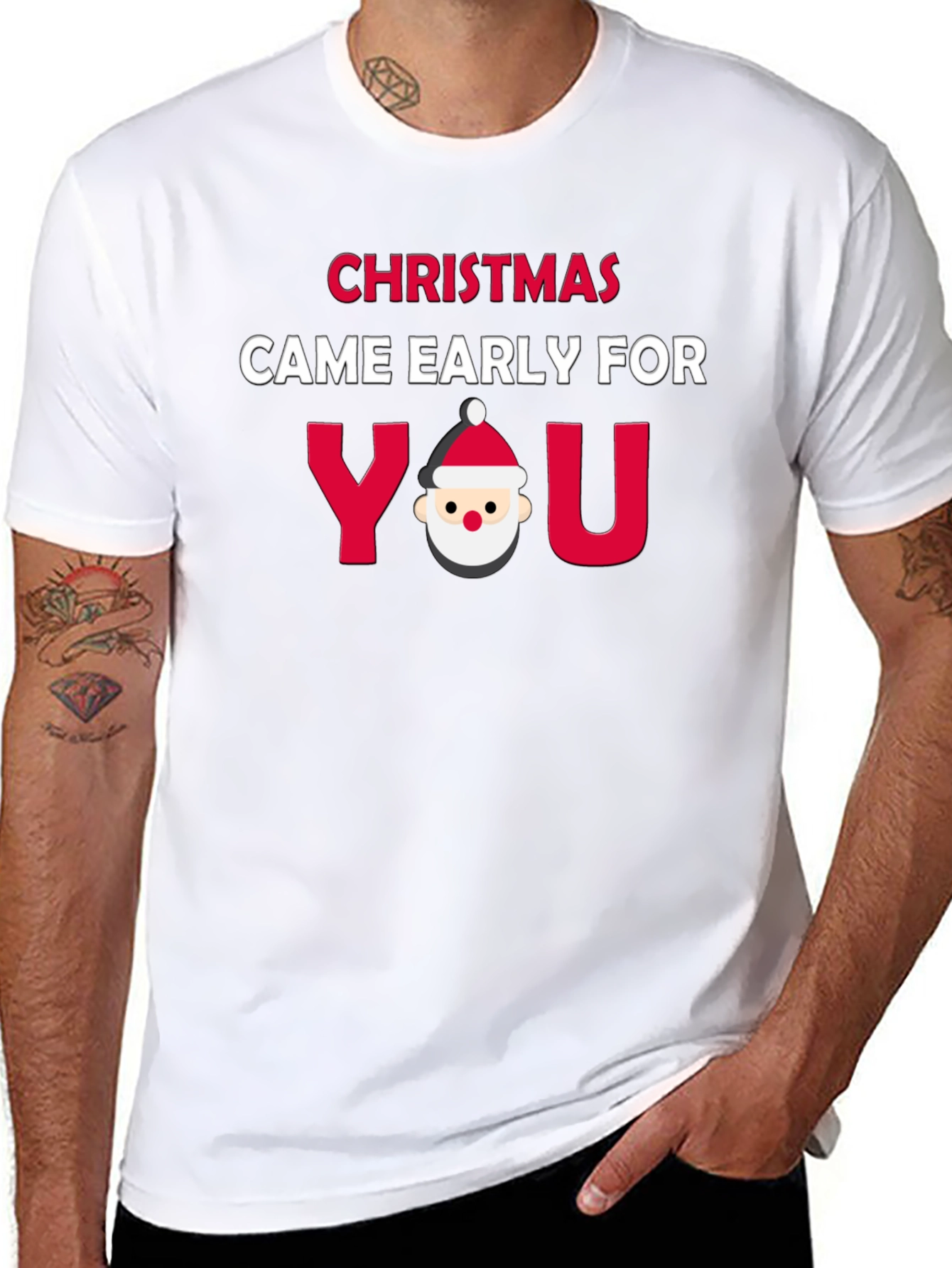 Christmas Came Early Funny Holiday Graphic Tee