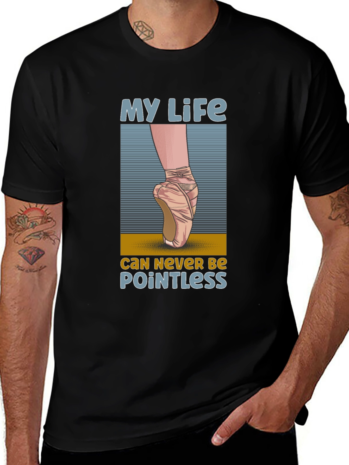 My Life Ballet T-Shirt - Pointless Design