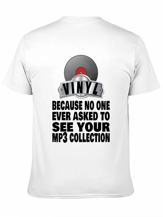 Vinyl Record T-Shirt - Music Lover Tee