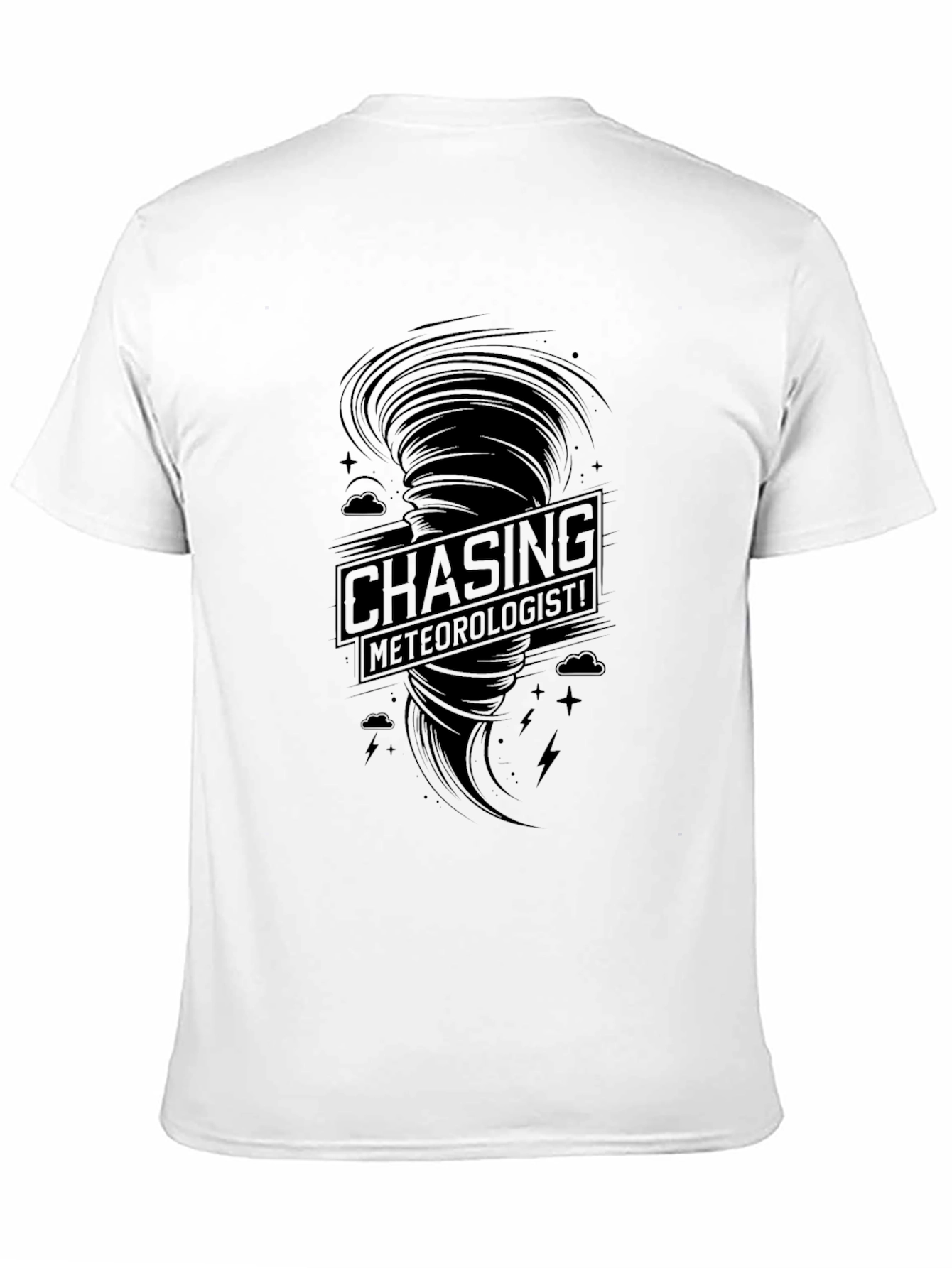 Chasing Meteorologists Graphic Tee - Black