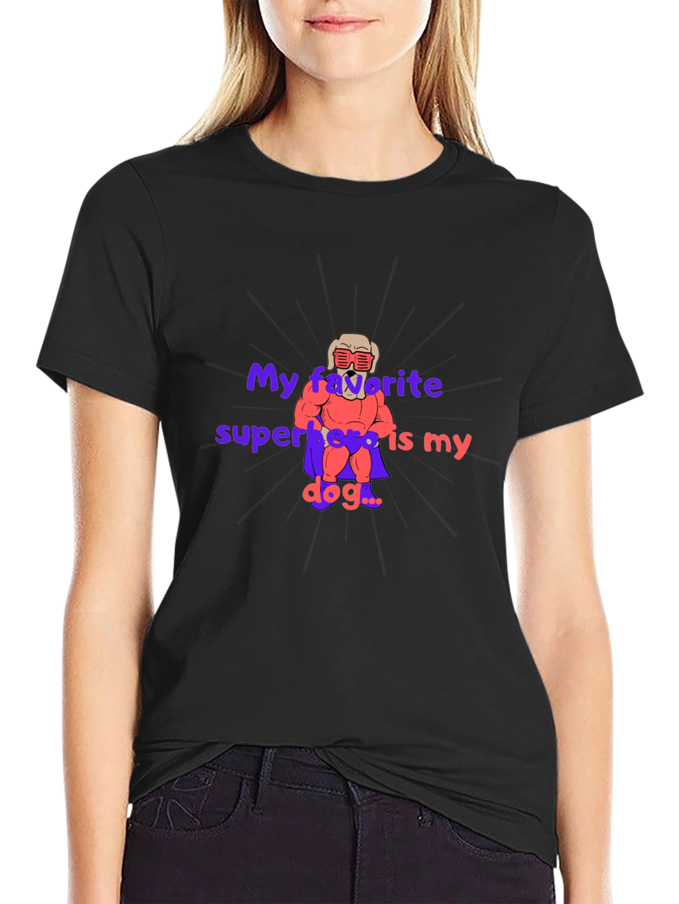 My Favorite Superhero is My Dog T-Shirt