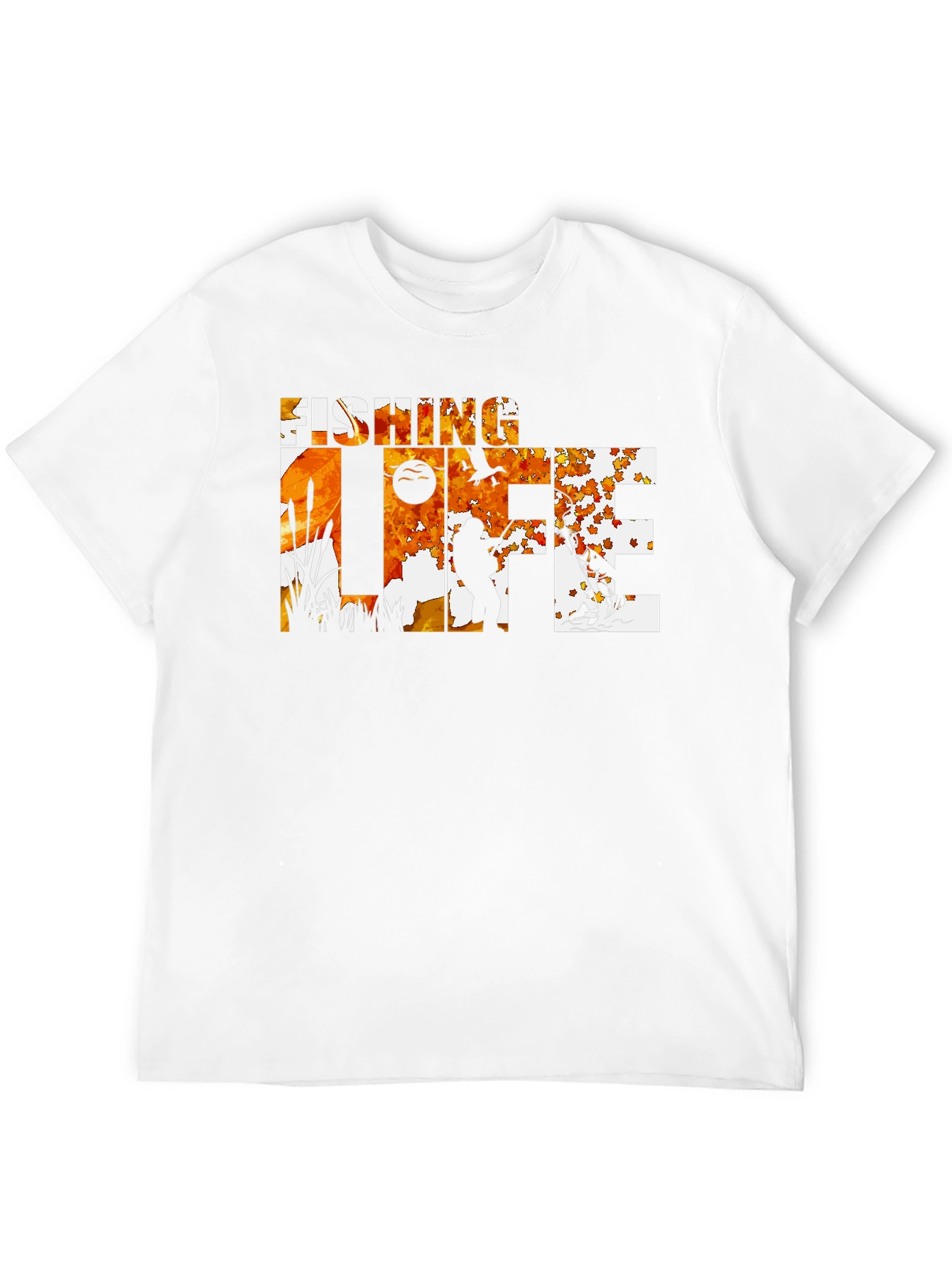 Fishing Life Black T-Shirt - Outdoor Adventure Tee