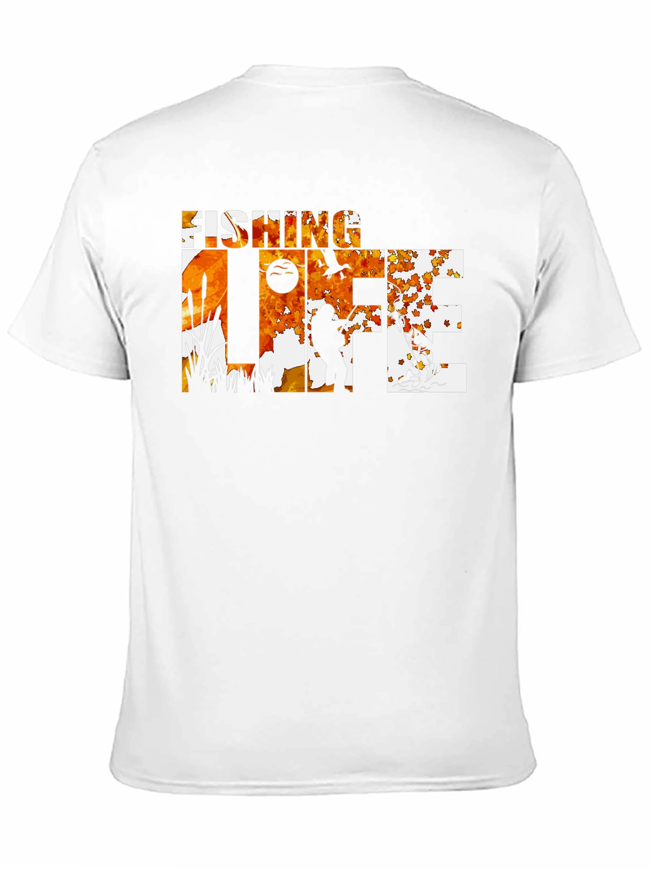 Fishing Life Black T-Shirt - Outdoor Adventure Tee