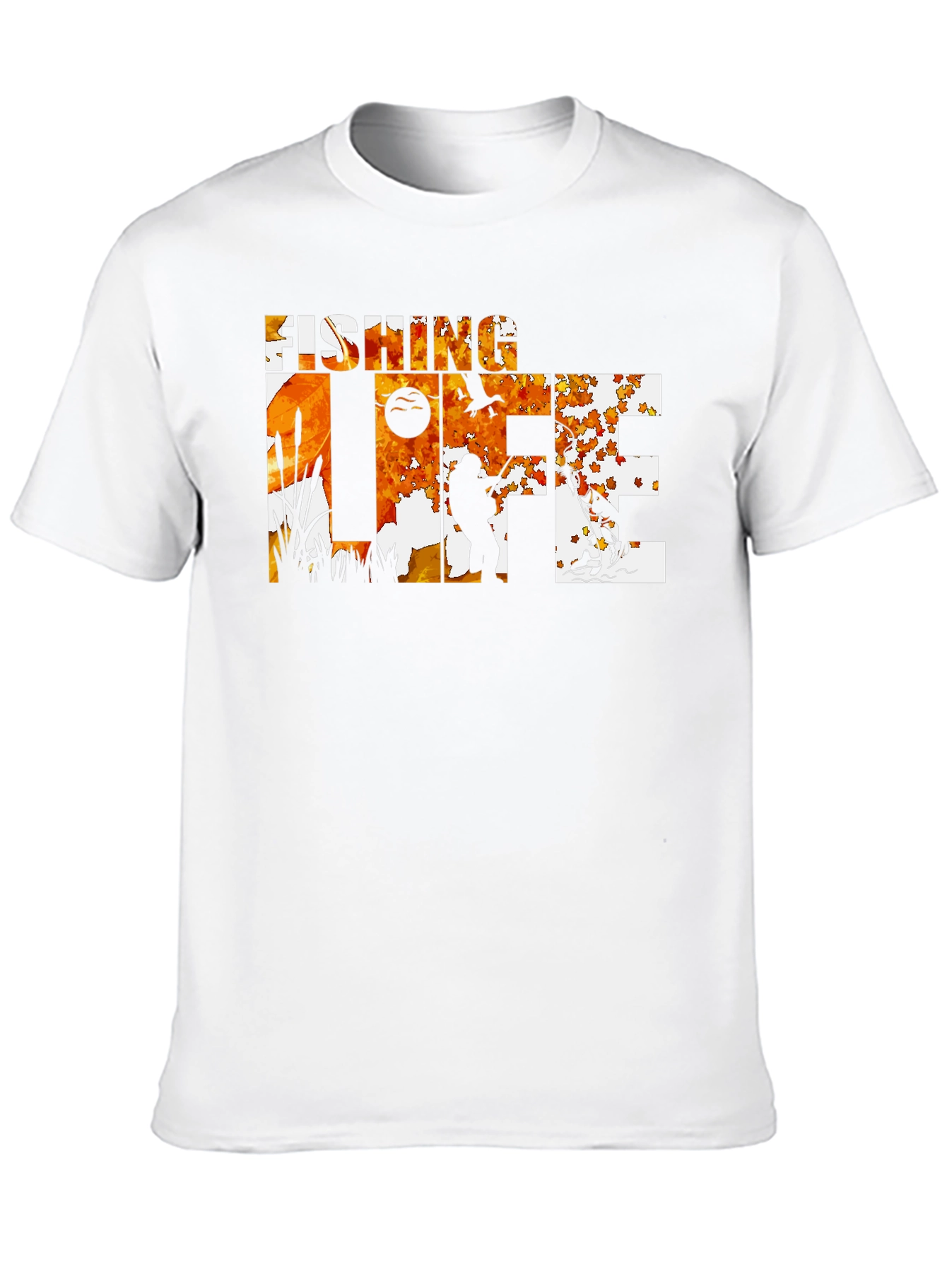 Fishing Life Black T-Shirt - Outdoor Adventure Tee