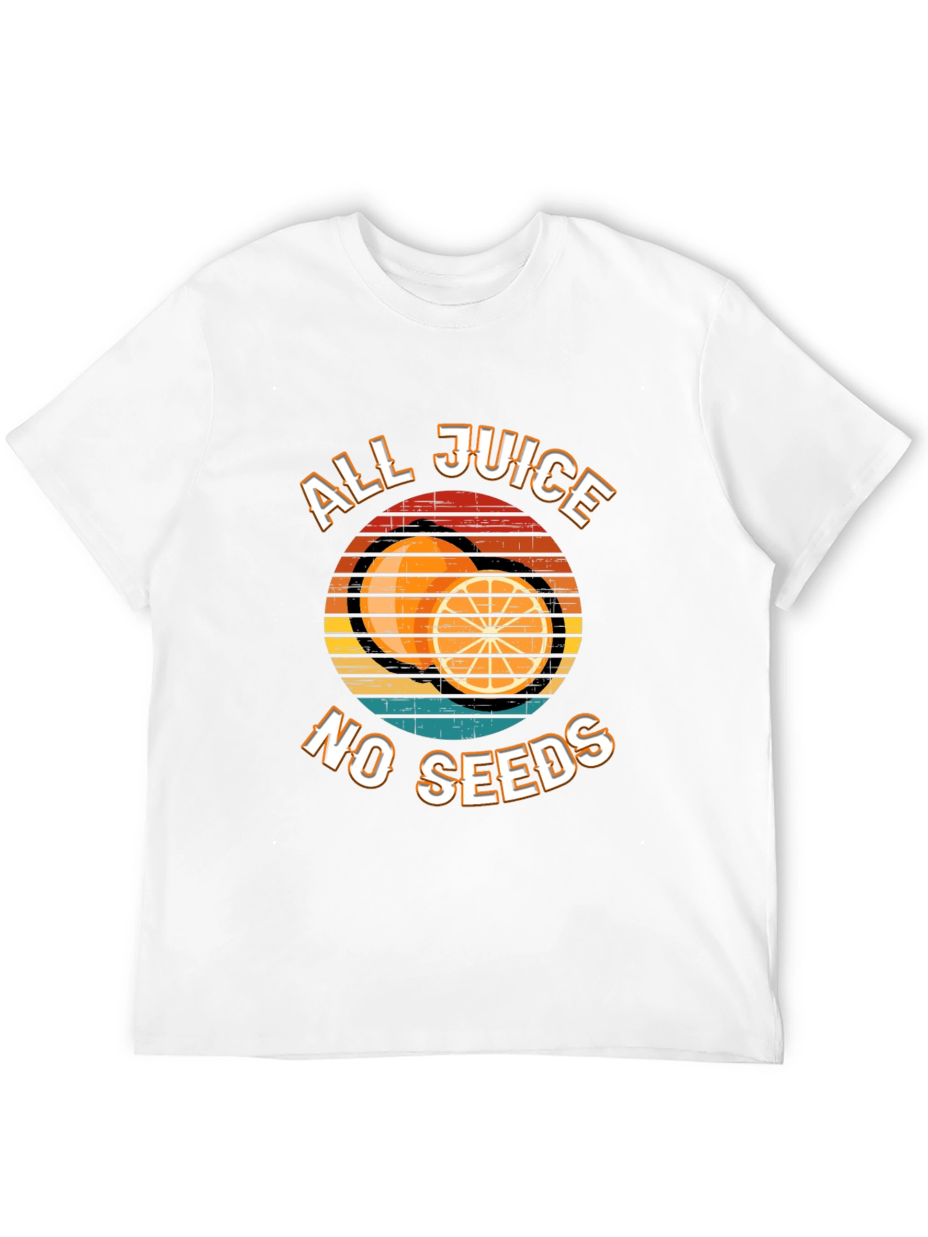 All Juice No Seeds Graphic Tee - Black