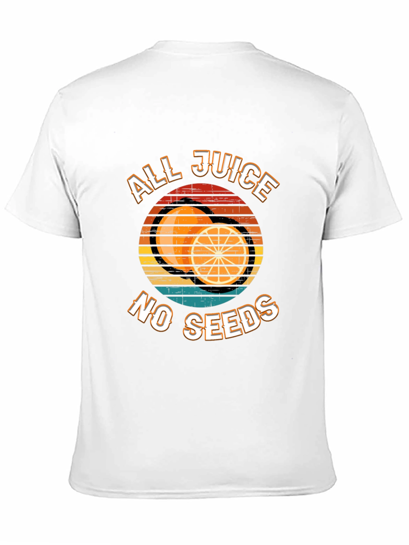 All Juice No Seeds Graphic Tee - Black