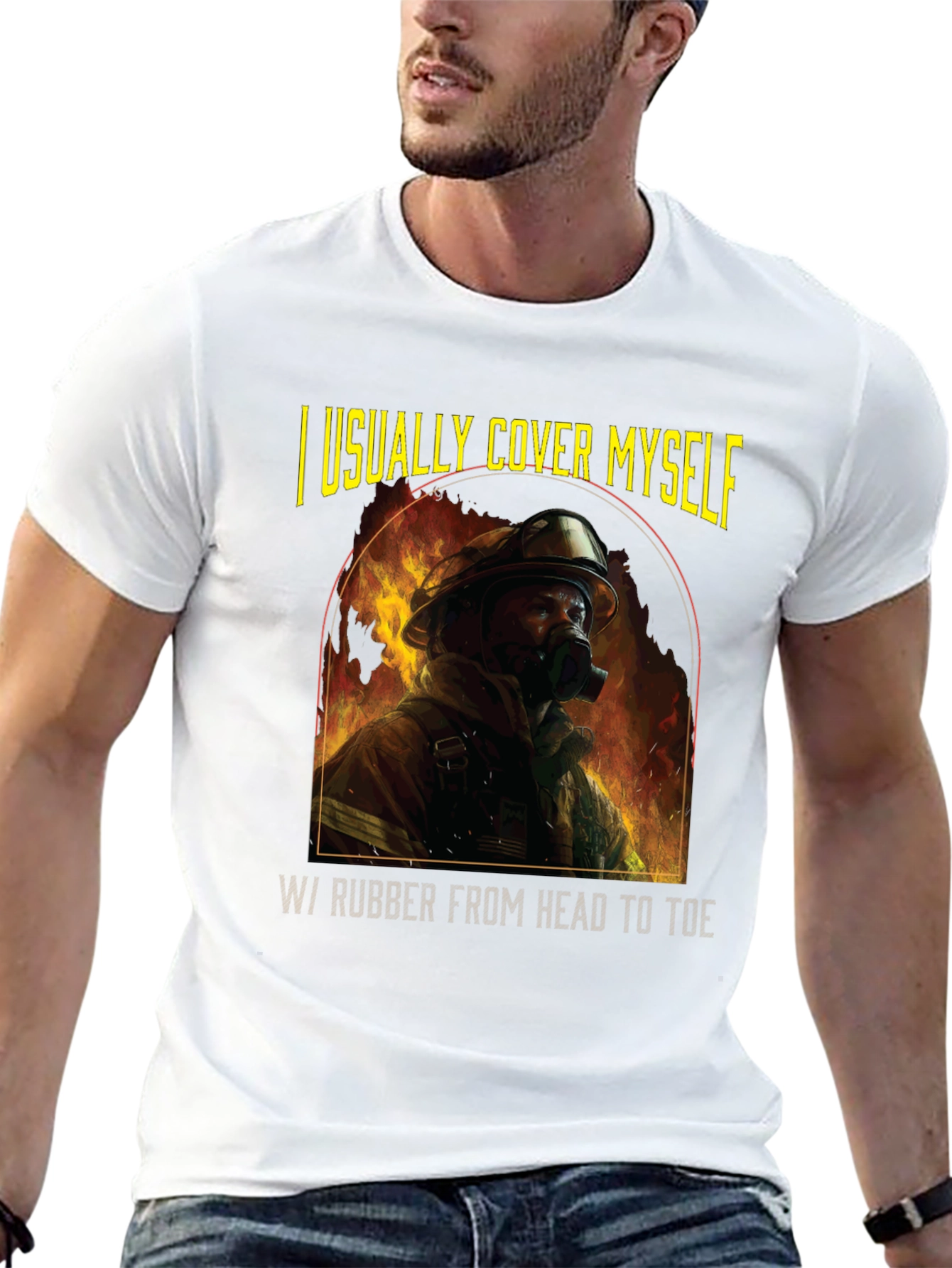 Firefighter Rubber Gear T-Shirt