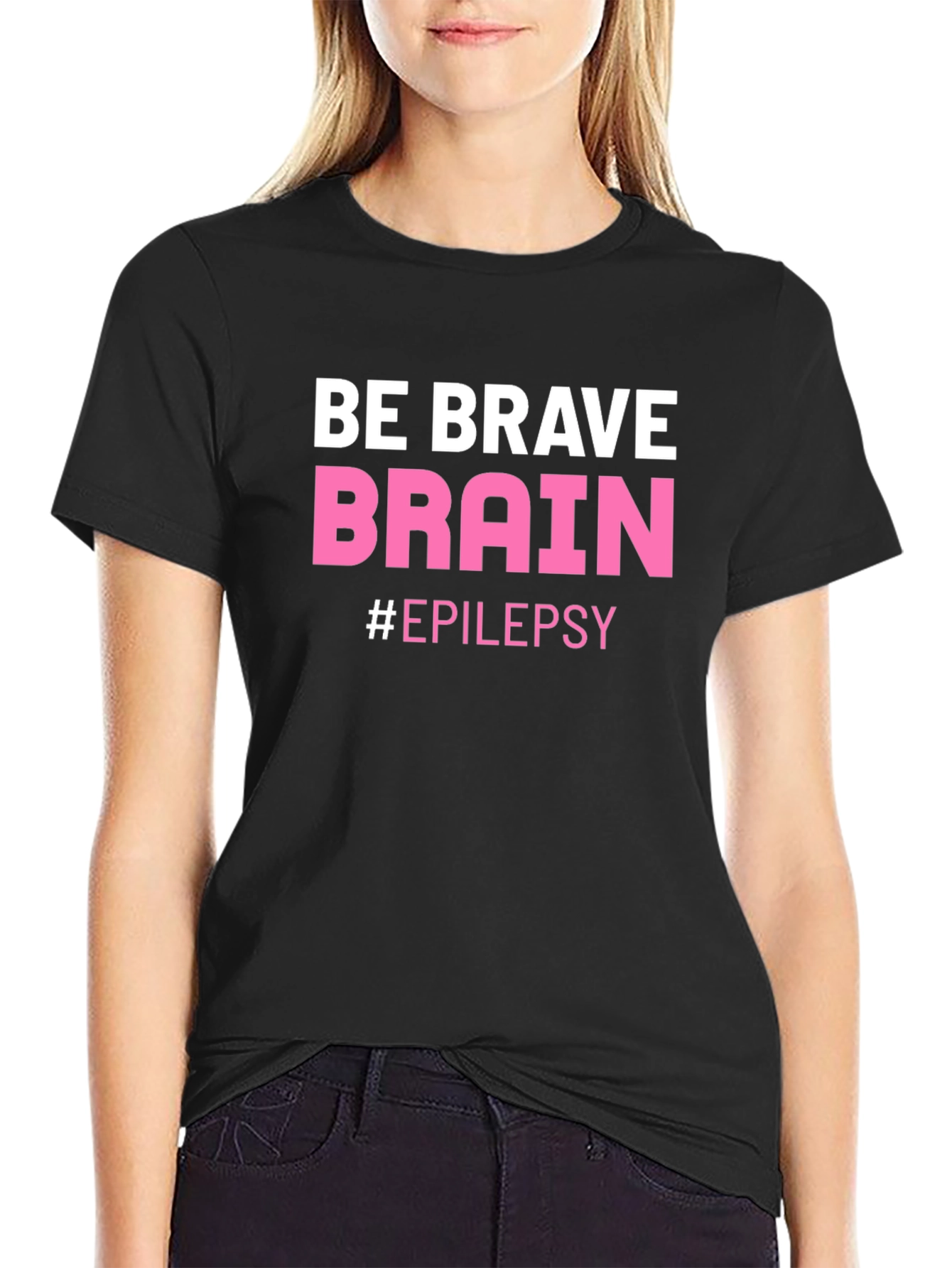 Be Brave Brain Epilepsy Awareness T-Shirt
