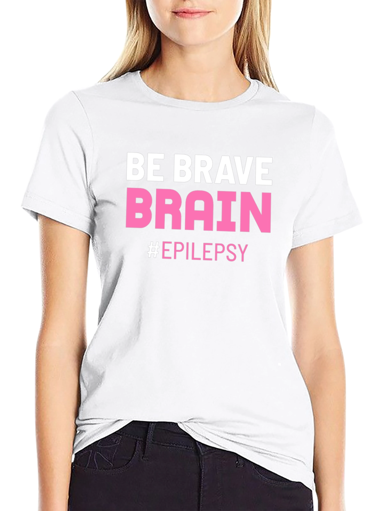 Be Brave Brain Epilepsy Awareness T-Shirt
