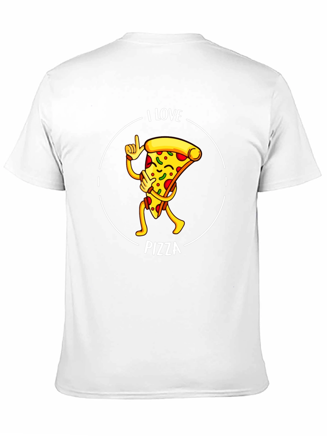 I Love Pizza Graphic T-Shirt