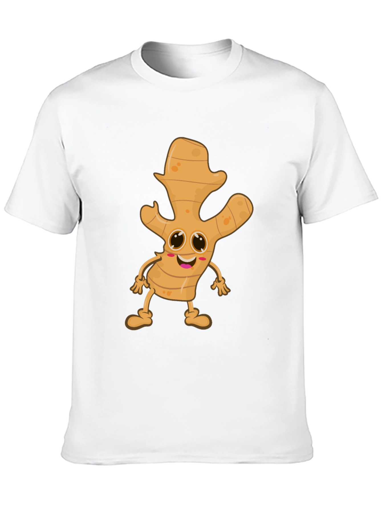 Ginger Character Black T-Shirt