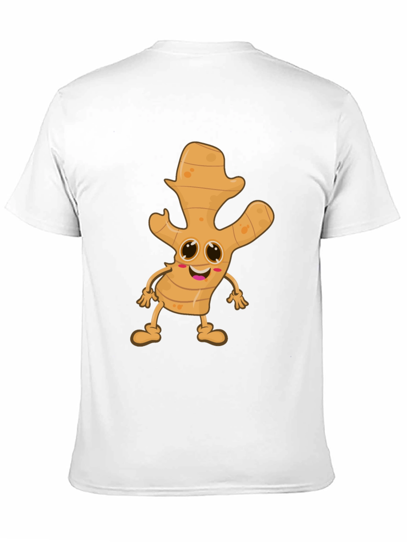 Ginger Character Black T-Shirt