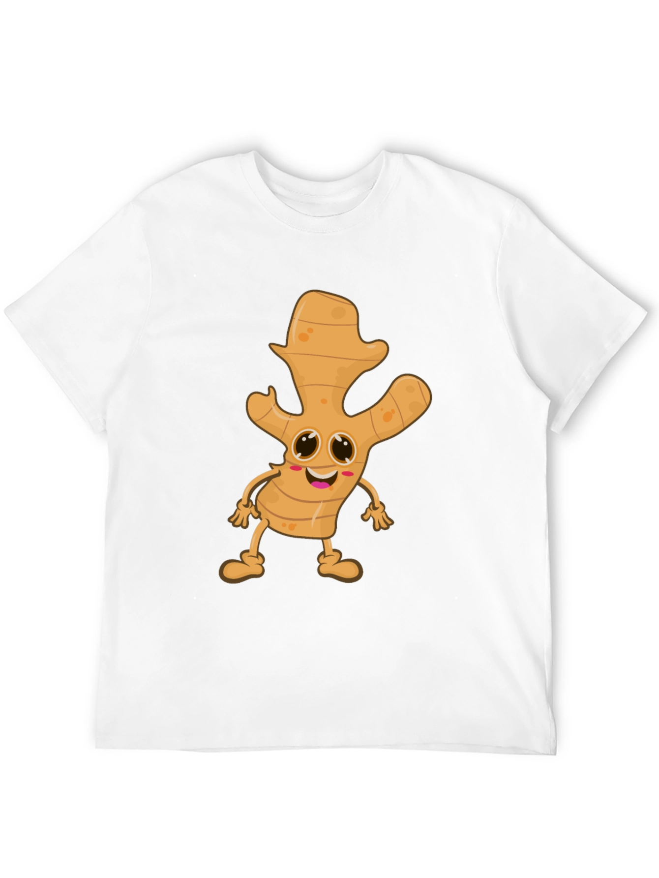 Ginger Character Black T-Shirt