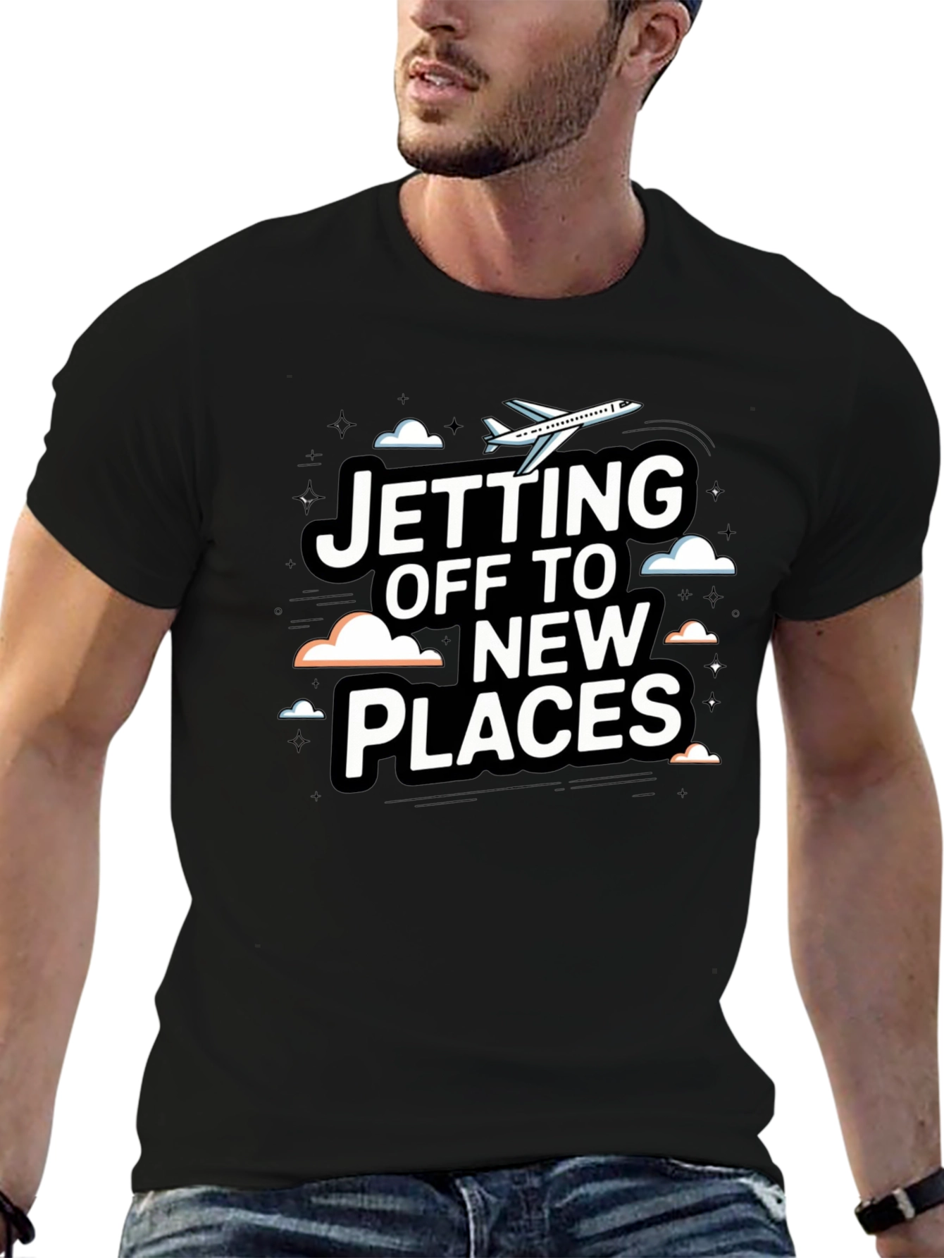 Jetting Off to New Places T-Shirt