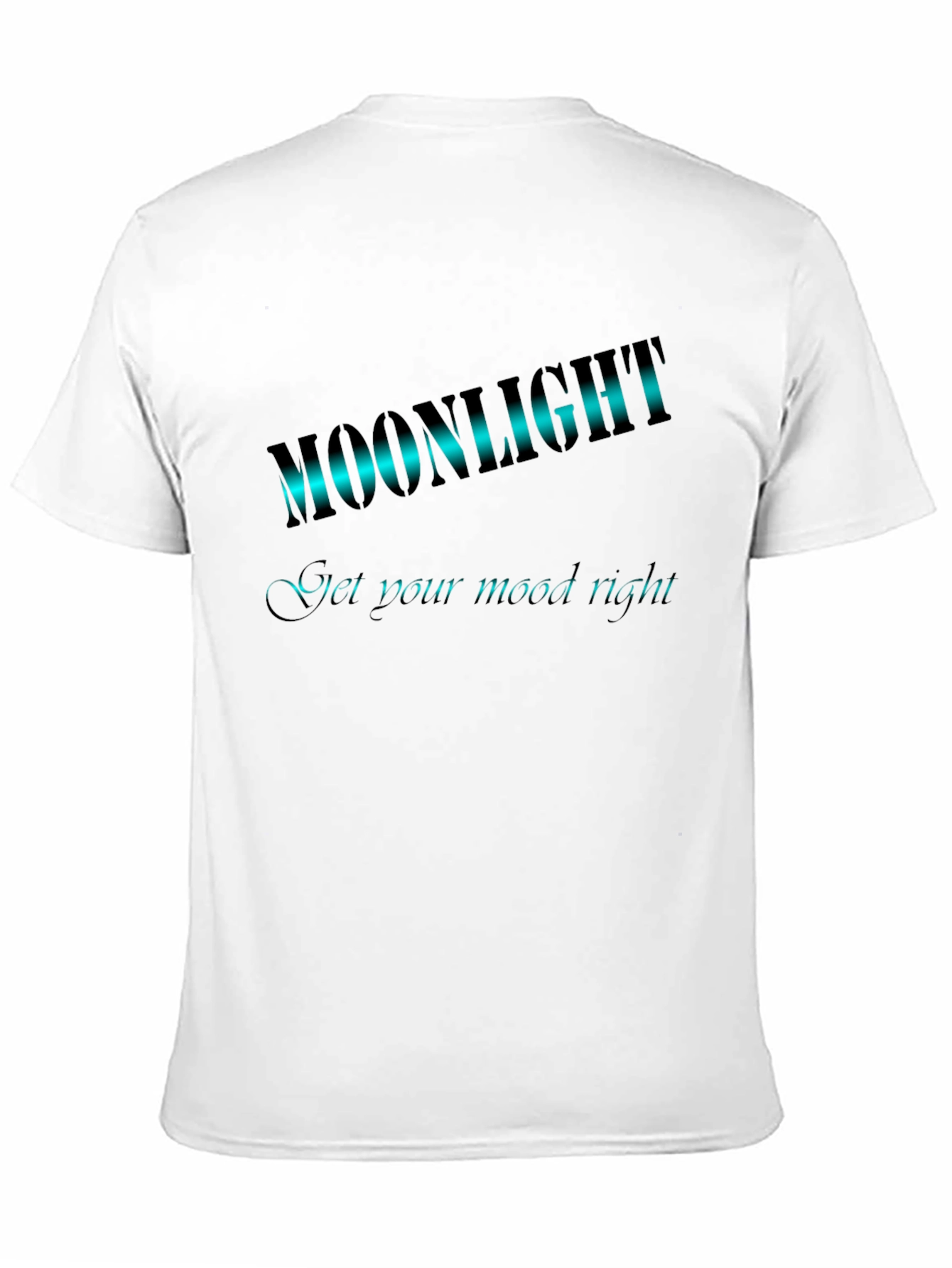 Moonlight Graphic T-Shirt - Black Tee